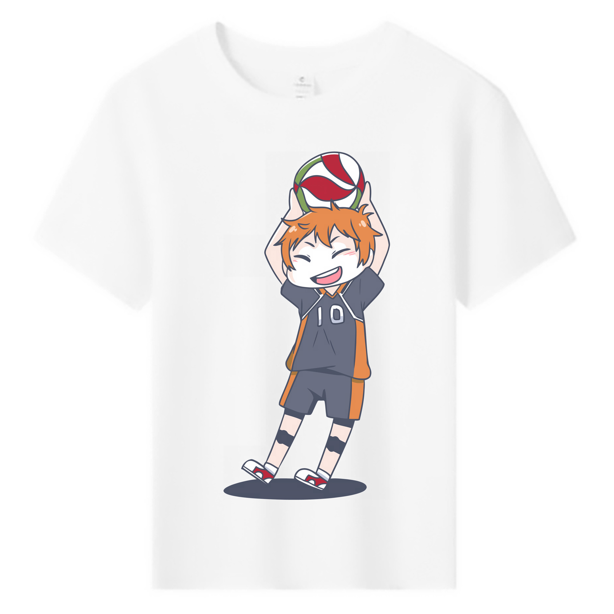 （画像用） ハイキュー!! Haikyu!! 綿100％キッズTシャツ（フロントプリント）