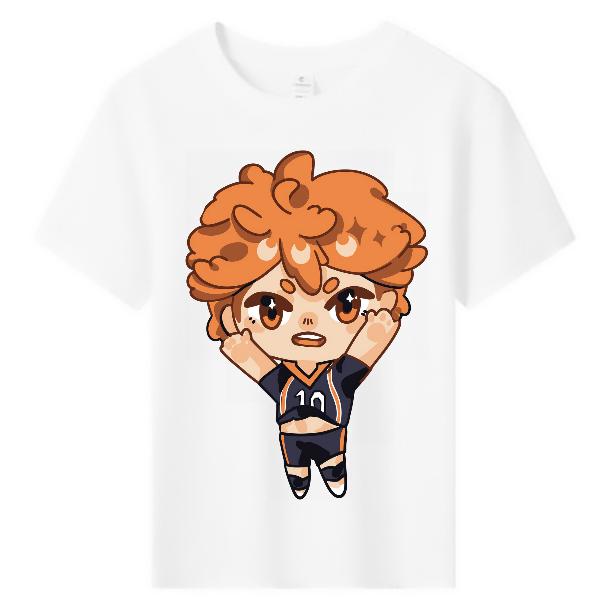 （画像用） ハイキュー!! Haikyu!! 綿100％キッズTシャツ（フロントプリント）