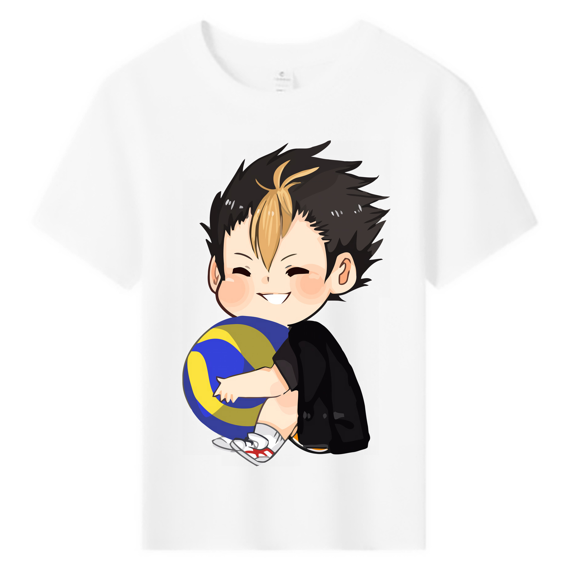 （画像用） ハイキュー!! Haikyu!! 綿100％キッズTシャツ（フロントプリント）