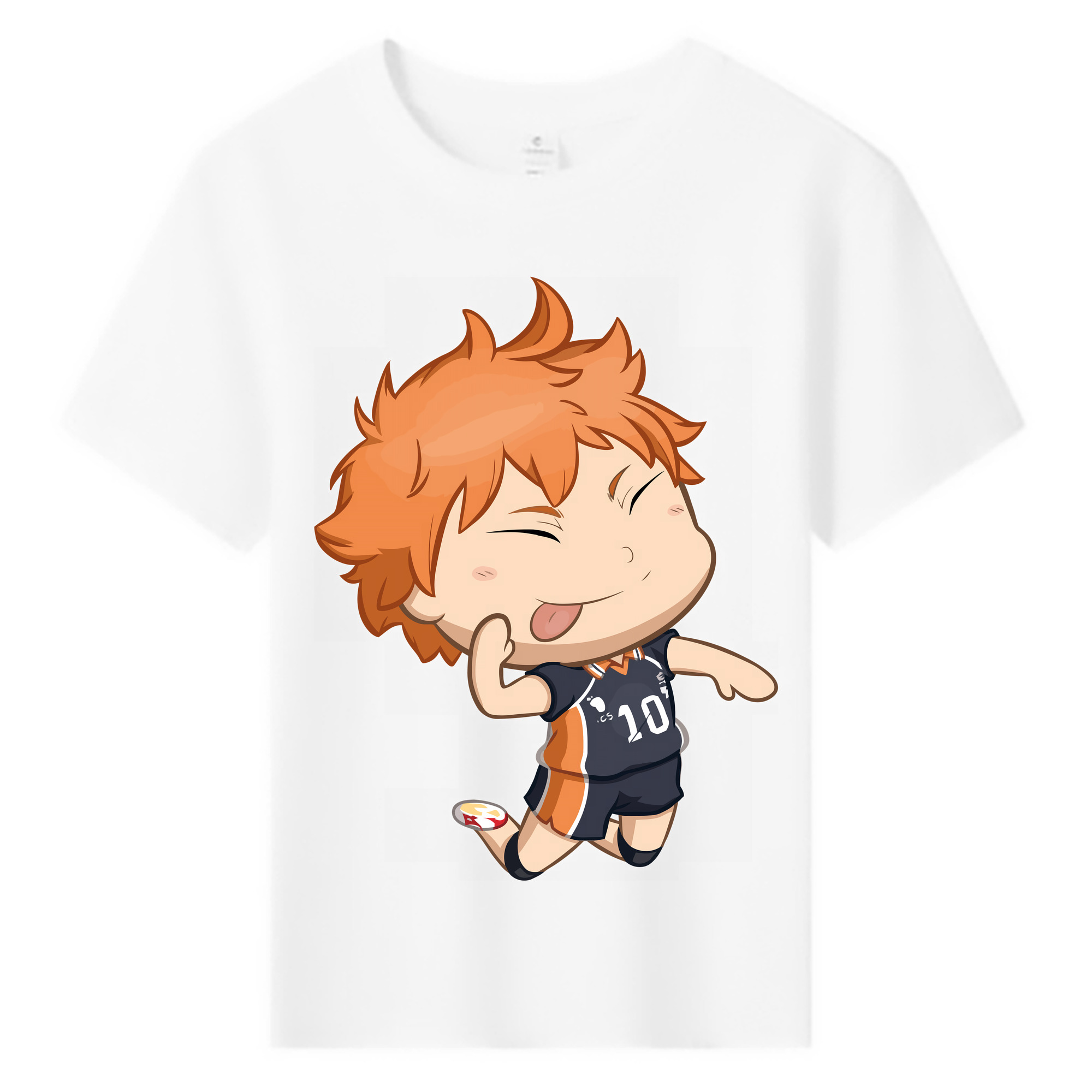 （画像用） ハイキュー!! Haikyu!! 綿100％キッズTシャツ（フロントプリント）