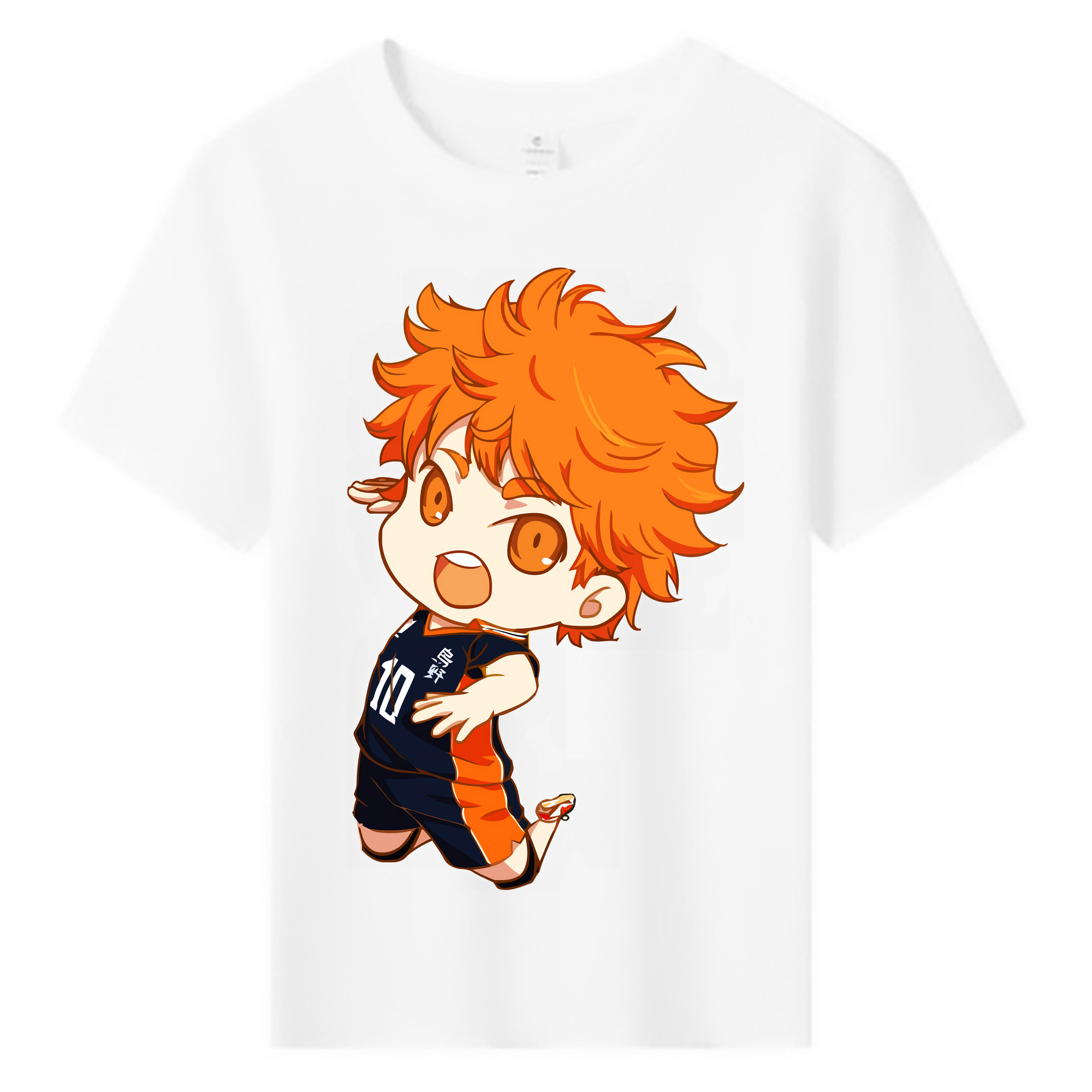 （画像用） ハイキュー!! Haikyu!! 綿100％キッズTシャツ（フロントプリント）