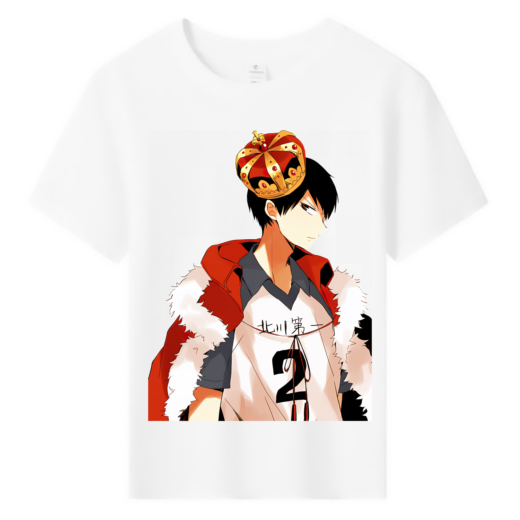 （画像用） ハイキュー!! Haikyu!! 綿100％キッズTシャツ（フロントプリント）