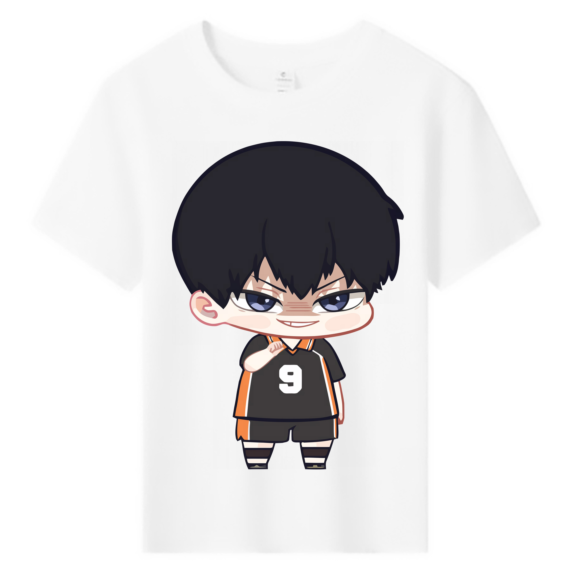 （画像用） ハイキュー!! Haikyu!! 綿100％キッズTシャツ（フロントプリント）