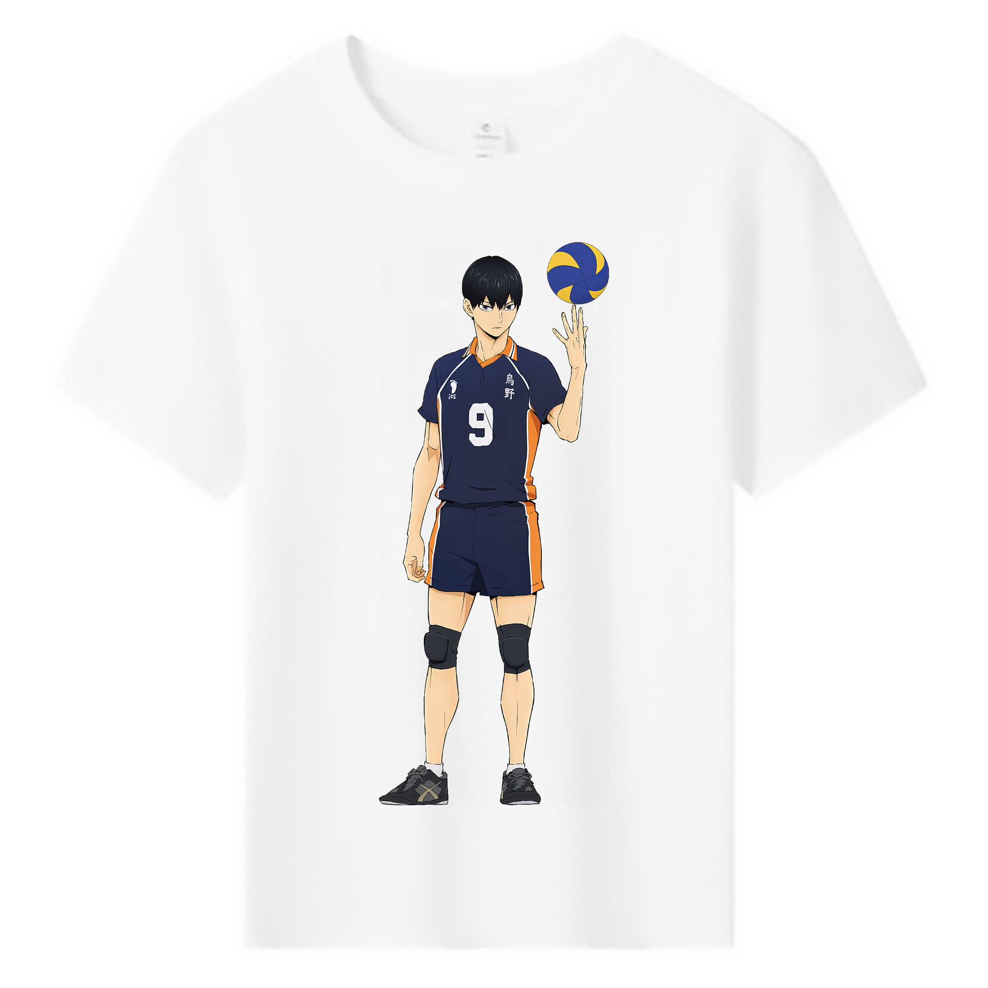 （画像用） ハイキュー!! Haikyu!! 綿100％キッズTシャツ（フロントプリント）