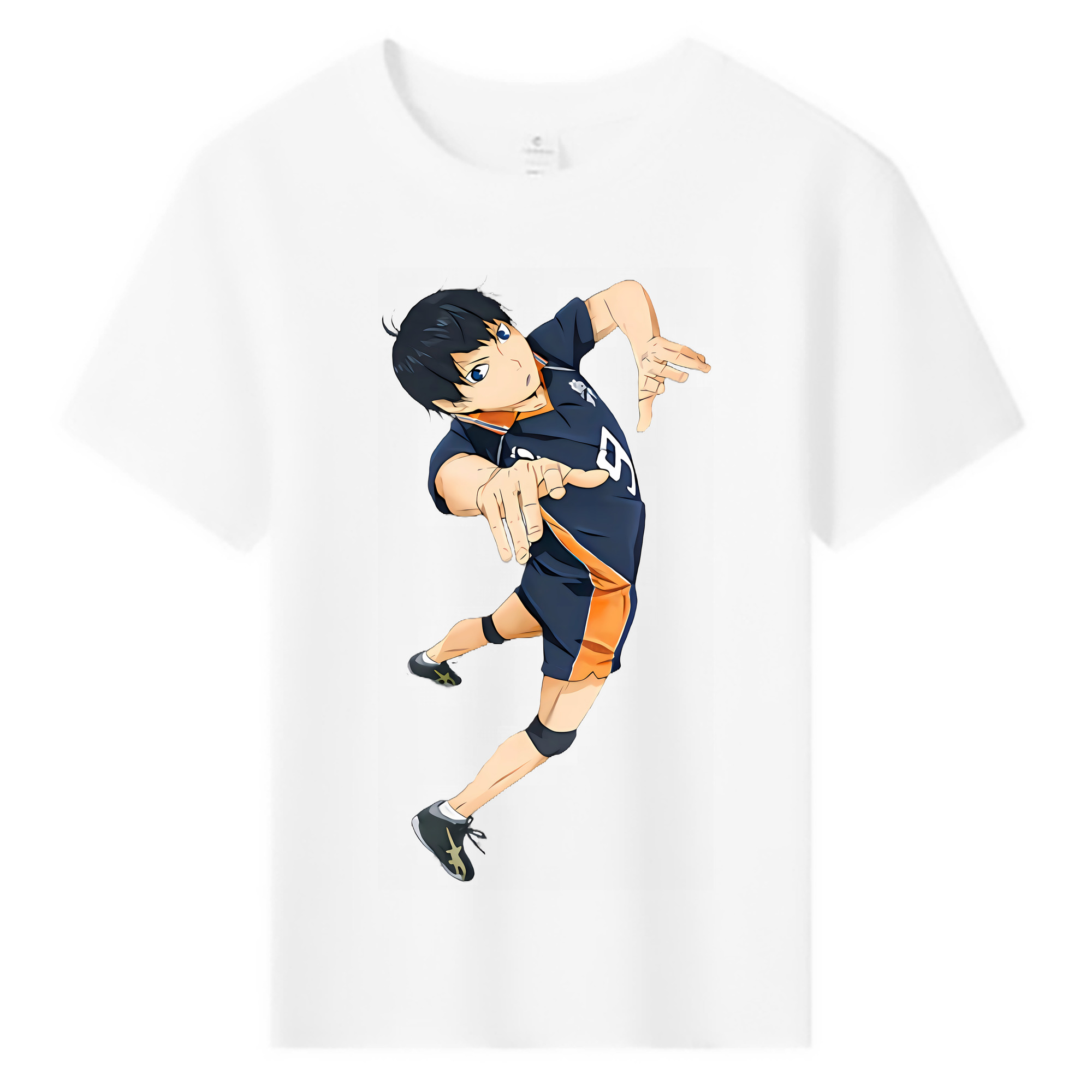 （画像用） ハイキュー!! Haikyu!! 綿100％キッズTシャツ（フロントプリント）