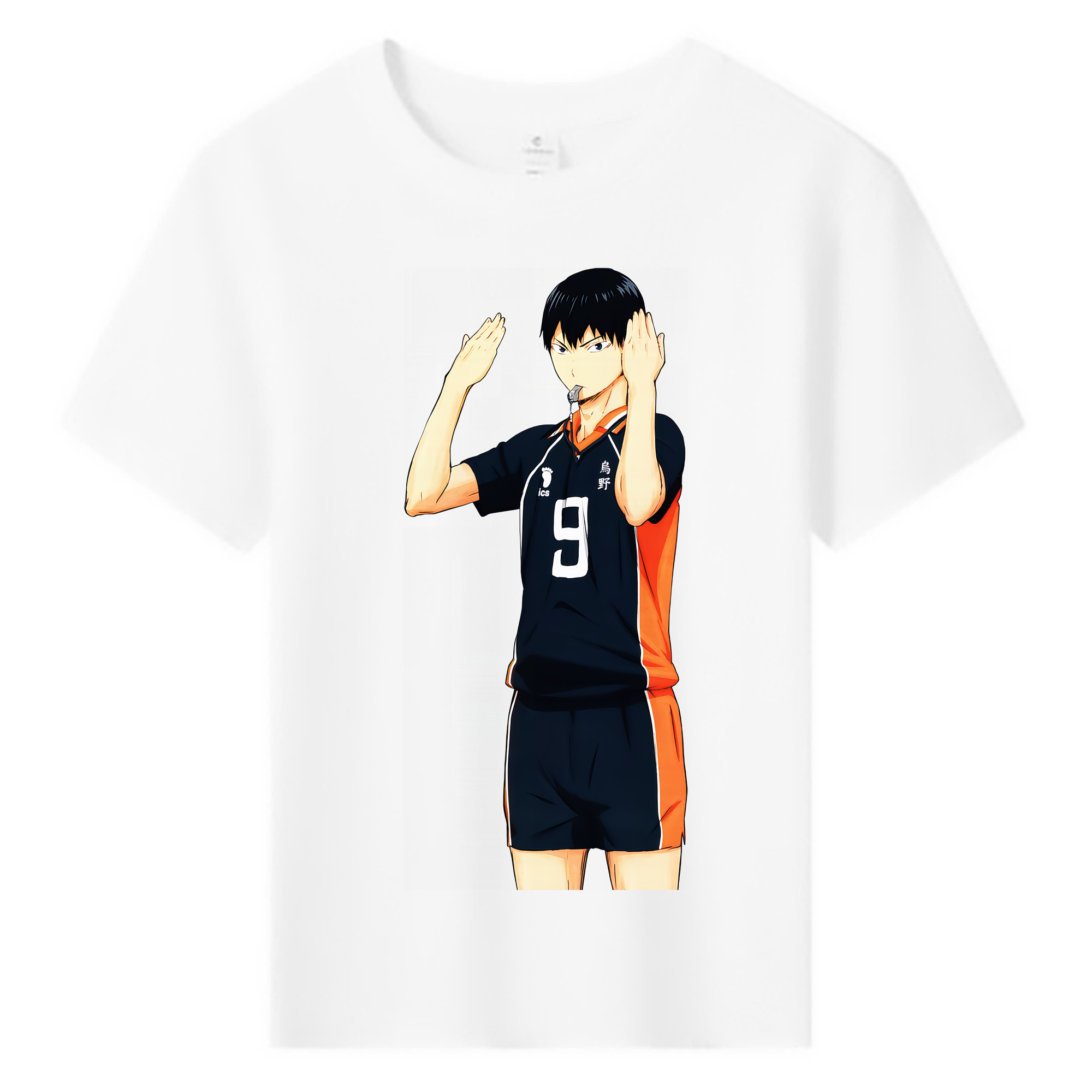 （画像用） ハイキュー!! Haikyu!! 綿100％キッズTシャツ（フロントプリント）