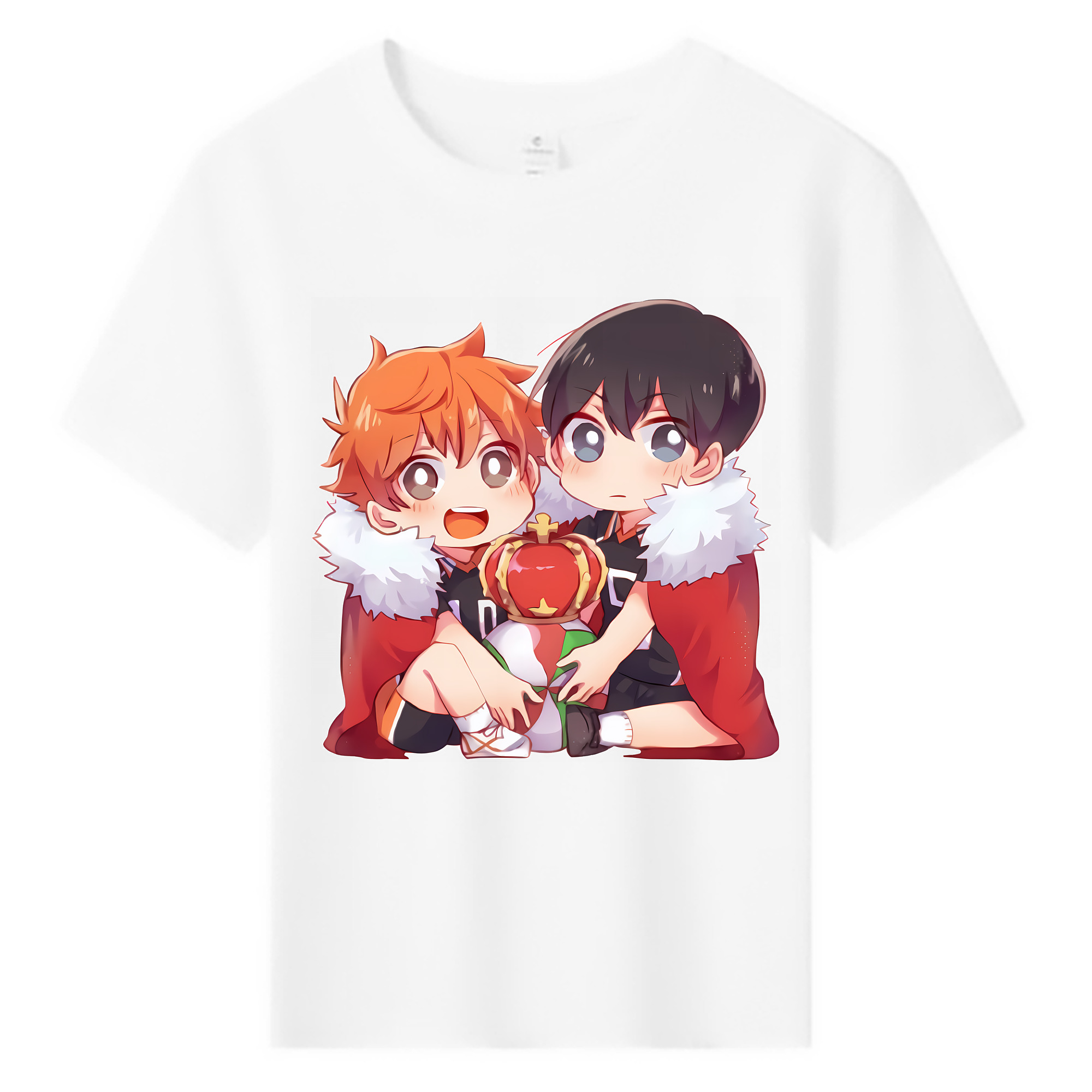（画像用） ハイキュー!! Haikyu!! 綿100％キッズTシャツ（フロントプリント）