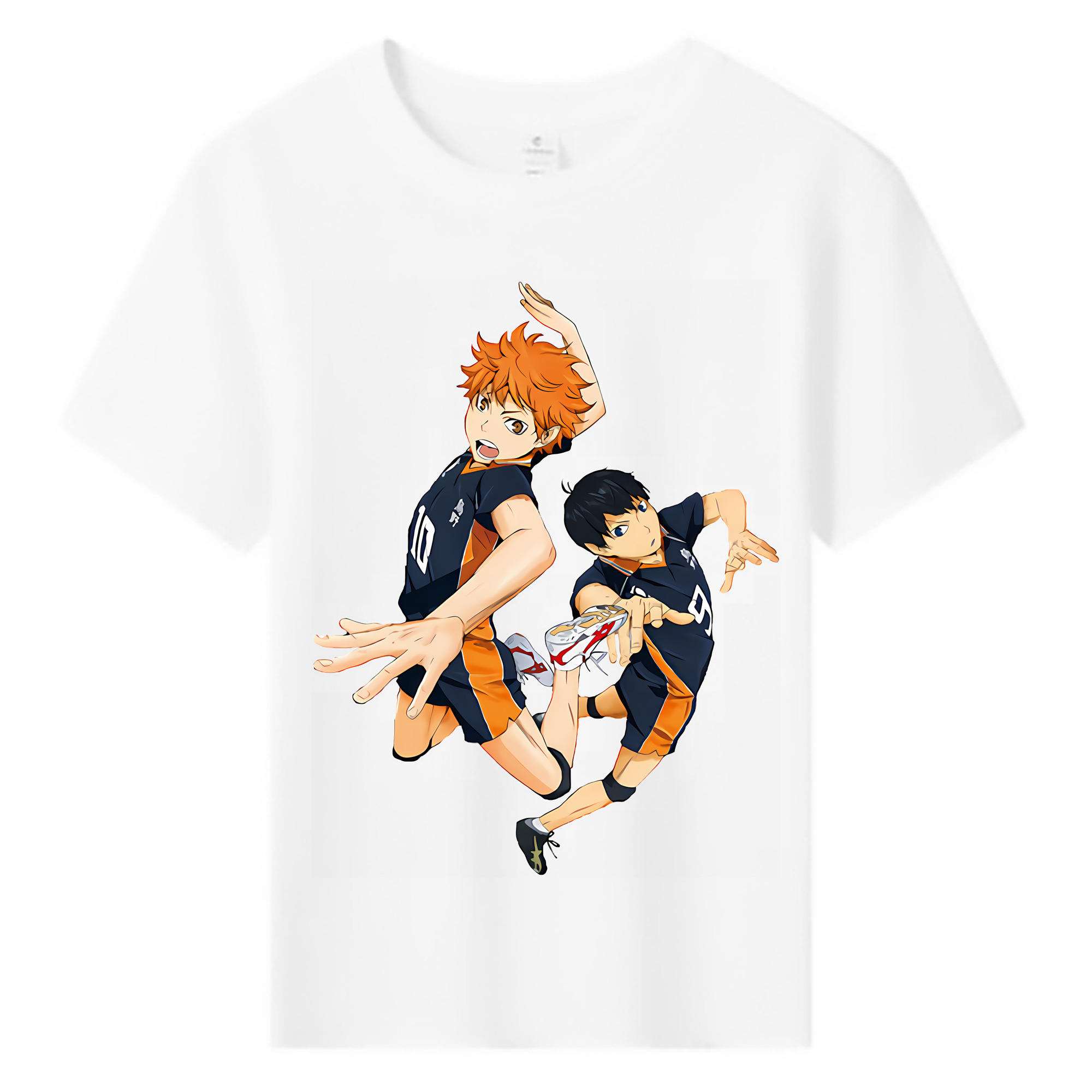 （画像用） ハイキュー!! Haikyu!! 綿100％キッズTシャツ（フロントプリント）