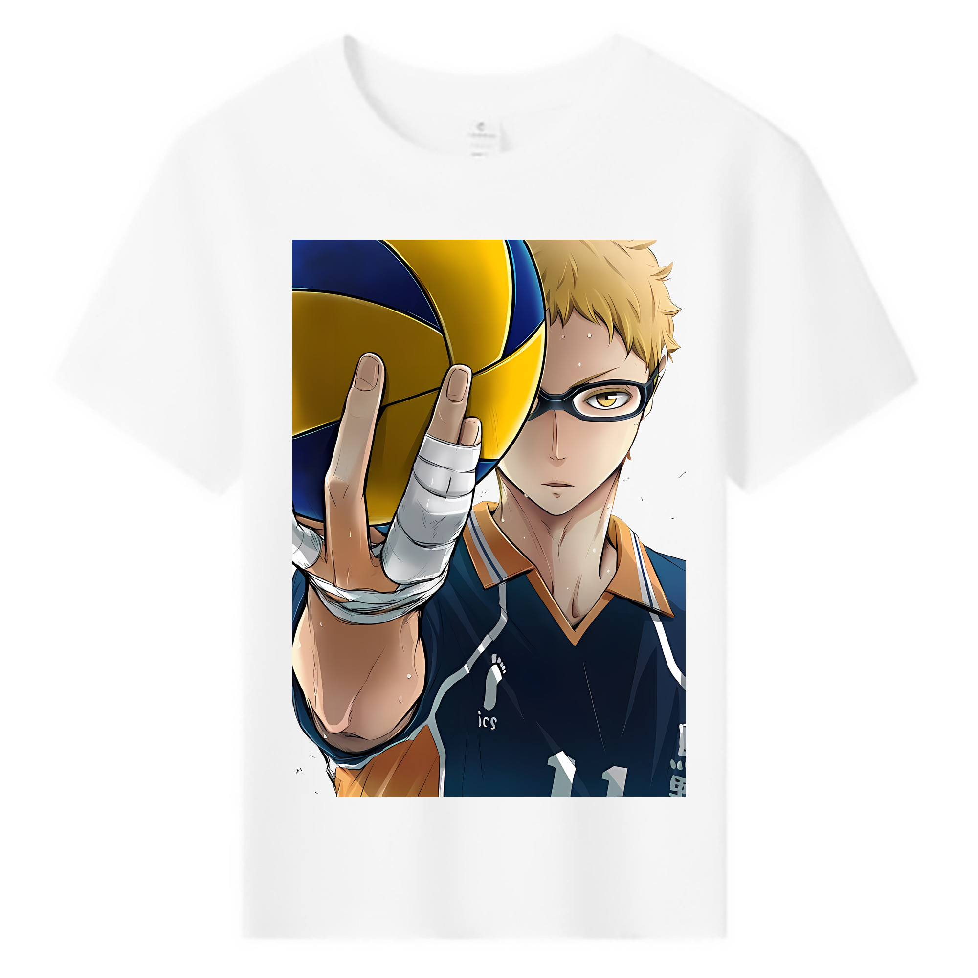 （画像用） ハイキュー!! Haikyu!! 綿100％キッズTシャツ（フロントプリント）
