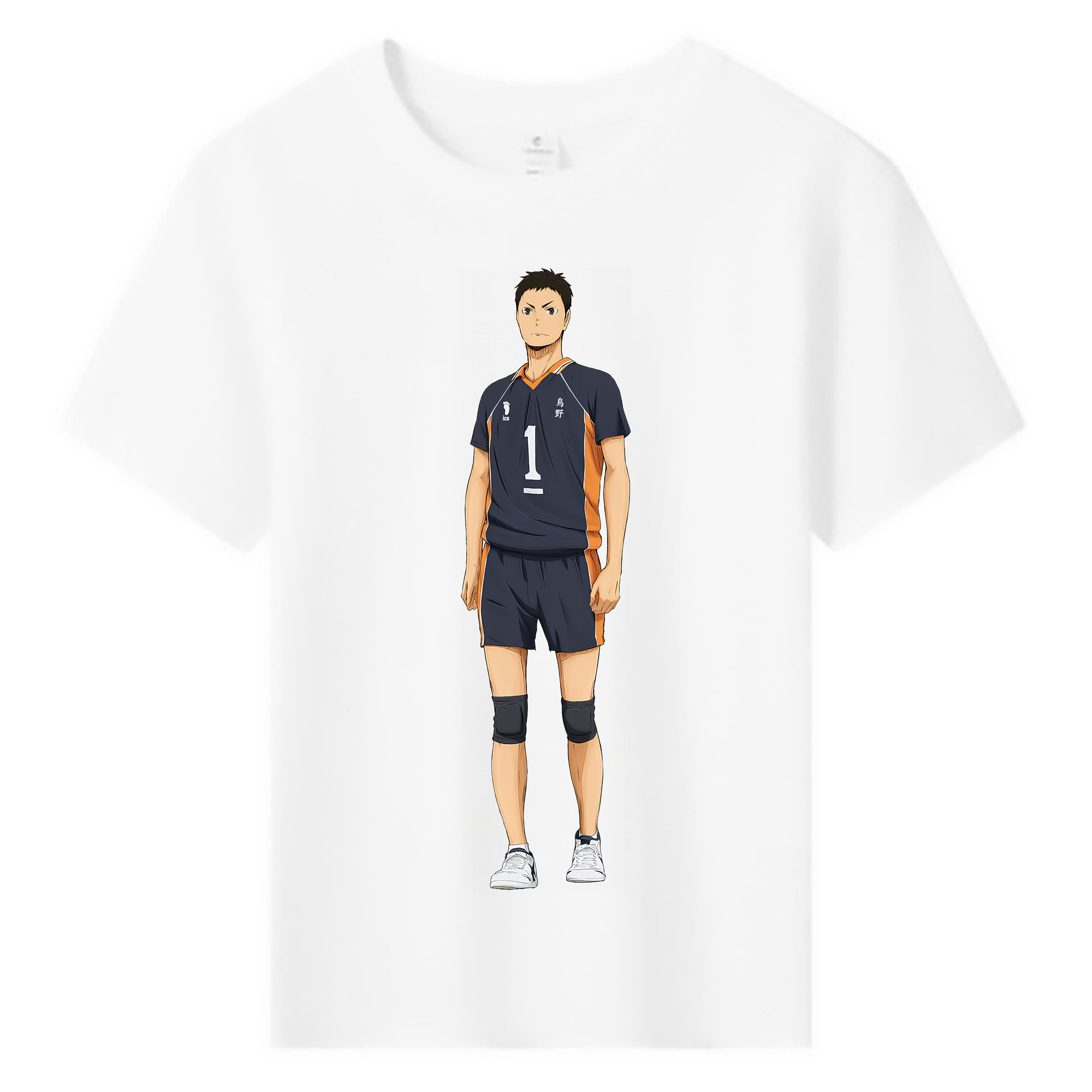 （画像用） ハイキュー!! Haikyu!! 綿100％キッズTシャツ（フロントプリント）