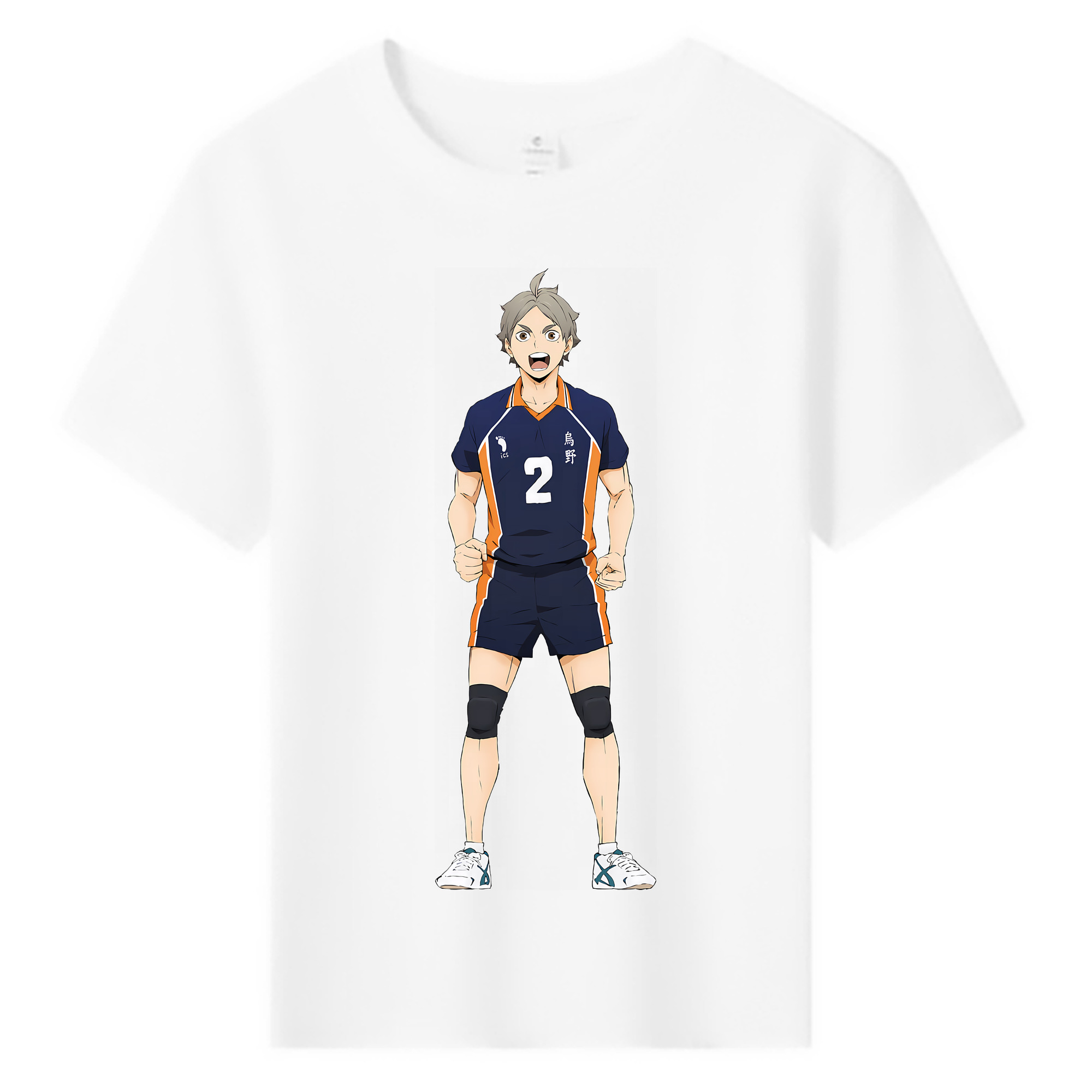 （画像用） ハイキュー!! Haikyu!! 綿100％キッズTシャツ（フロントプリント）