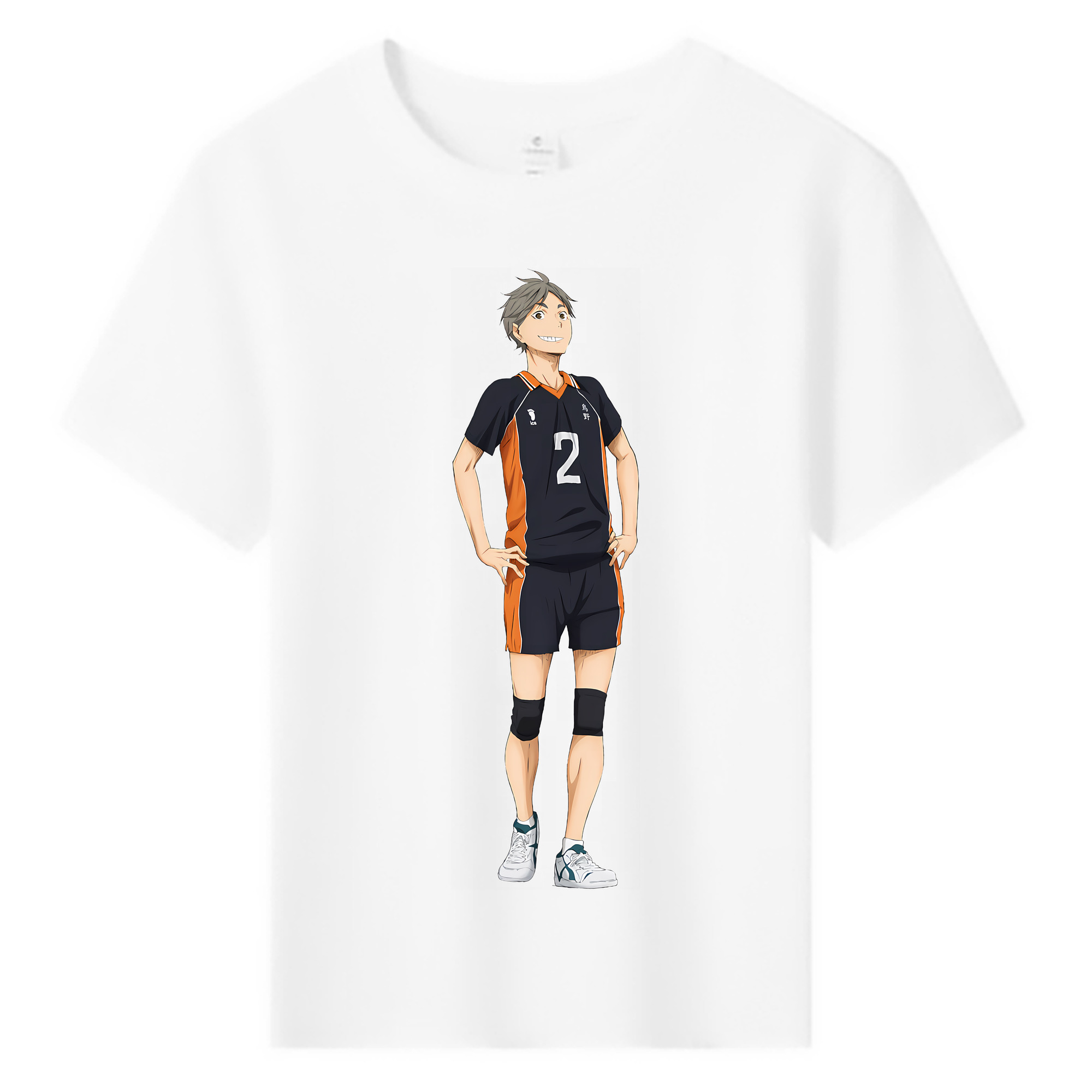 （画像用） ハイキュー!! Haikyu!! 綿100％キッズTシャツ（フロントプリント）
