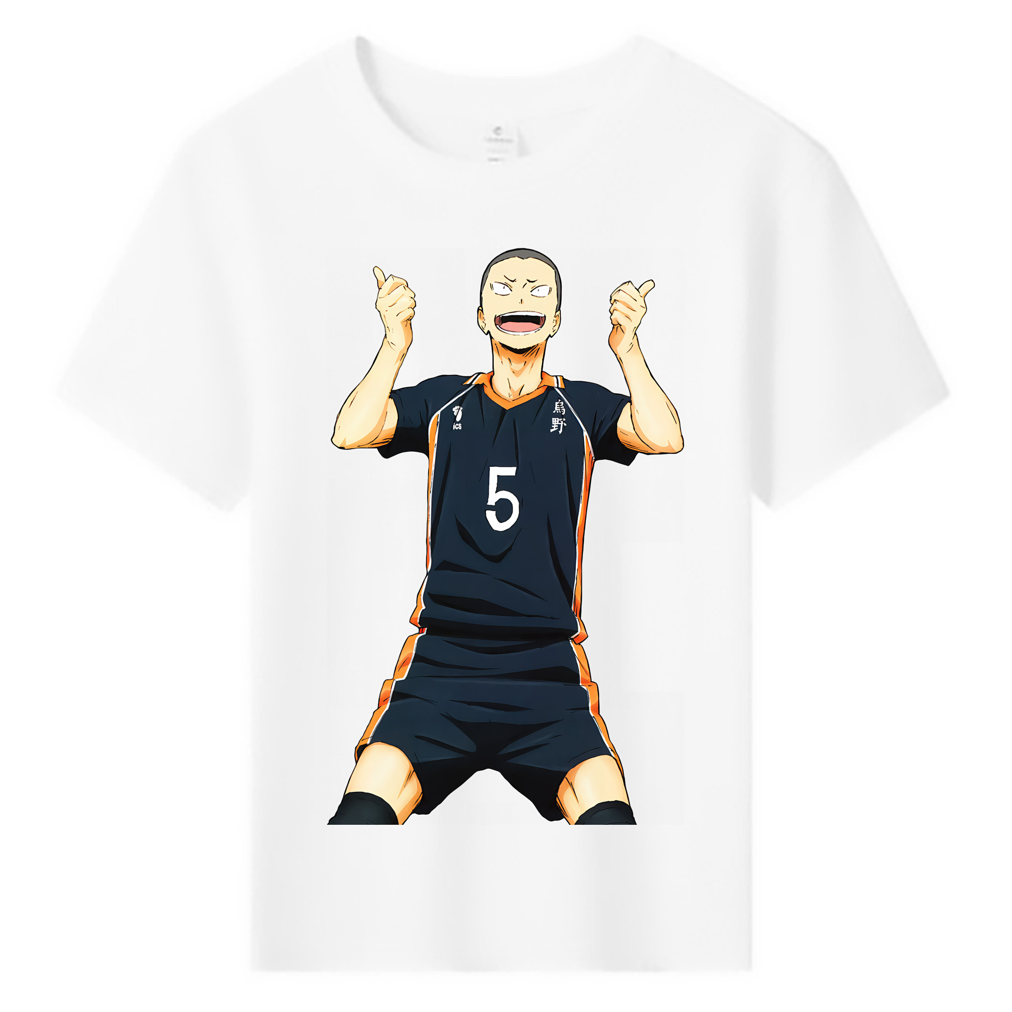 （画像用） ハイキュー!! Haikyu!! 綿100％キッズTシャツ（フロントプリント）