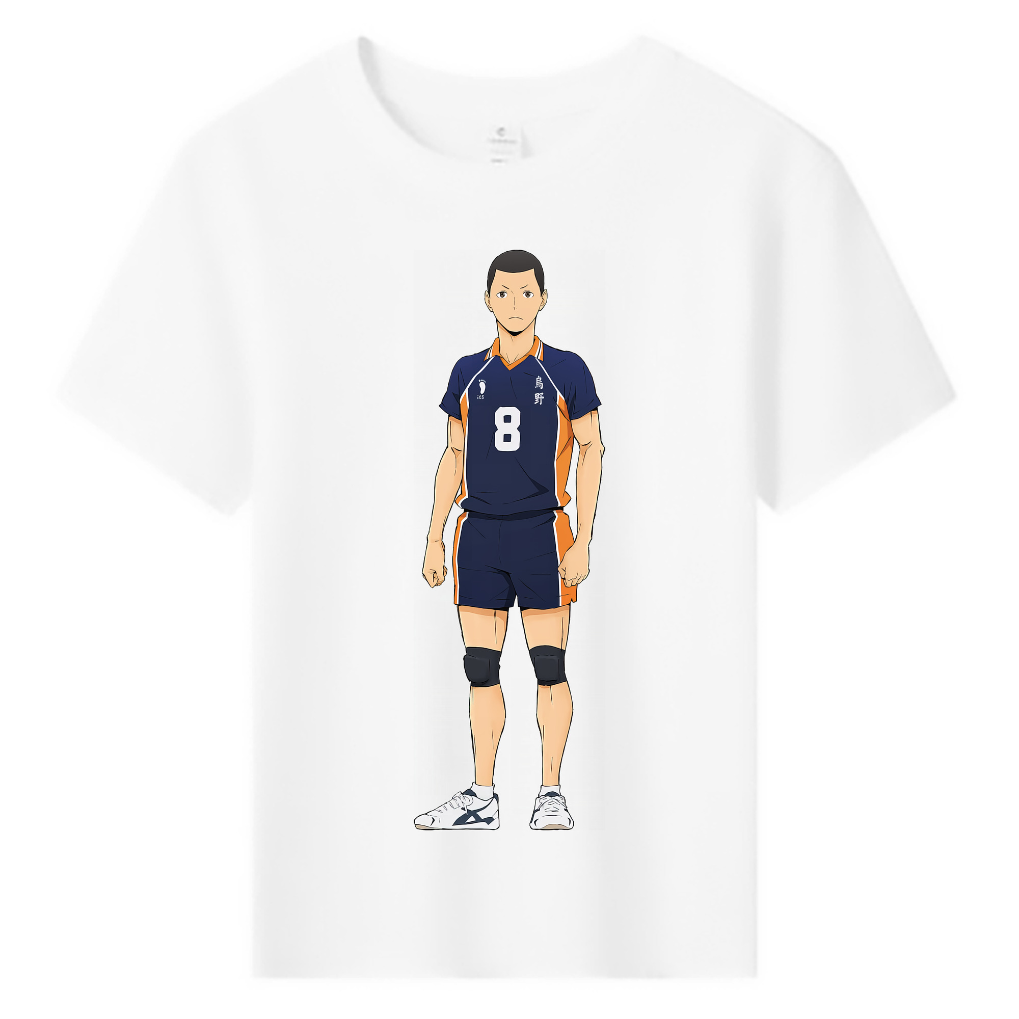 （画像用） ハイキュー!! Haikyu!! 綿100％キッズTシャツ（フロントプリント）