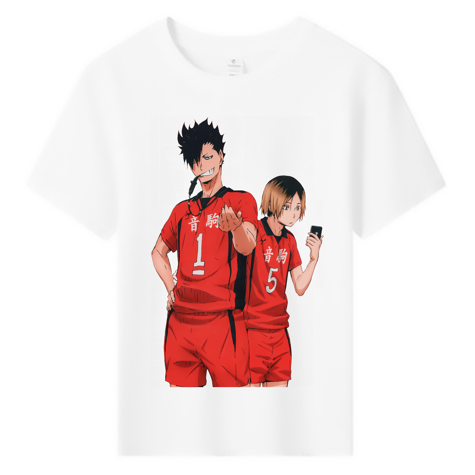 （画像用） ハイキュー!! Haikyu!! 綿100％キッズTシャツ（フロントプリント）