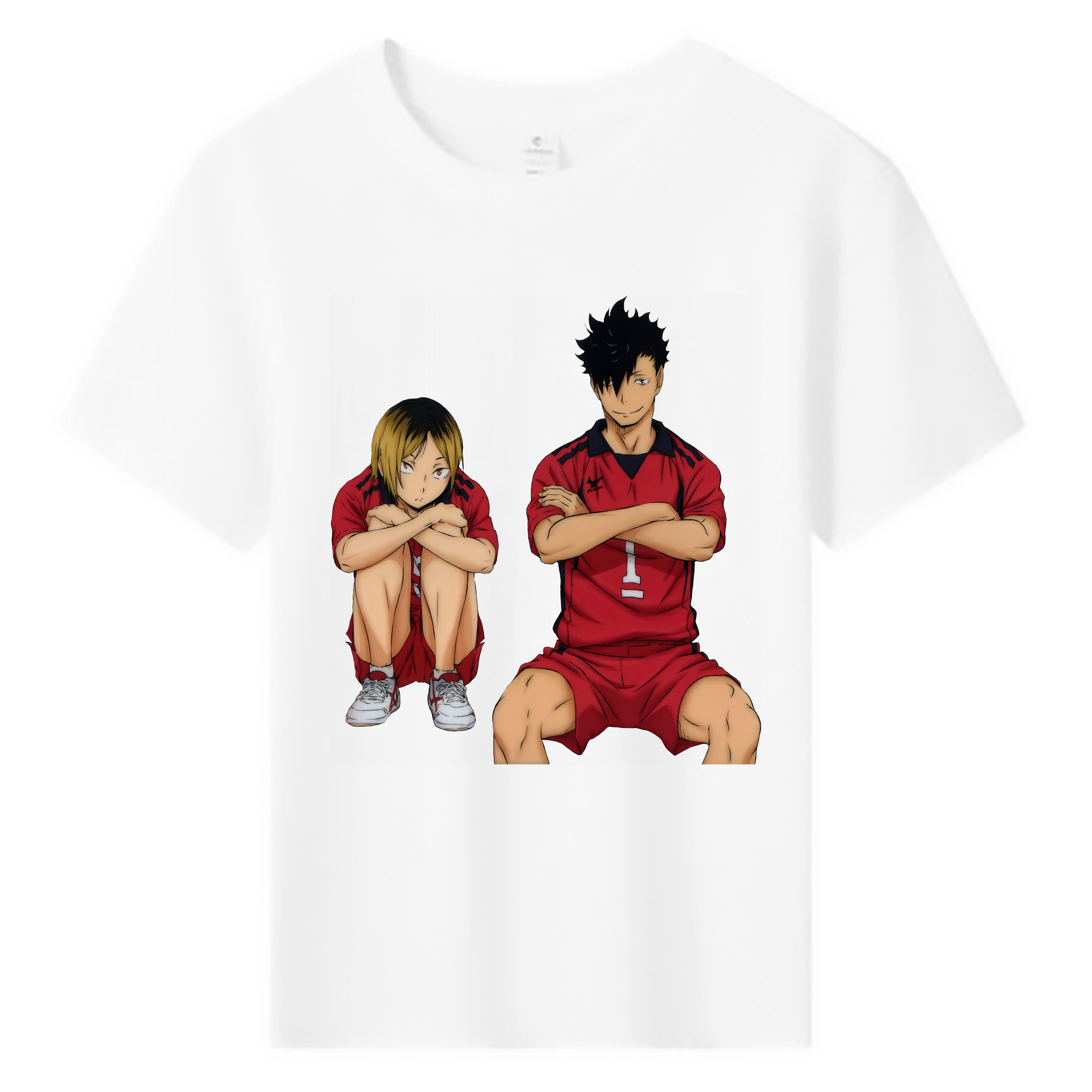 （画像用） ハイキュー!! Haikyu!! 綿100％キッズTシャツ（フロントプリント）