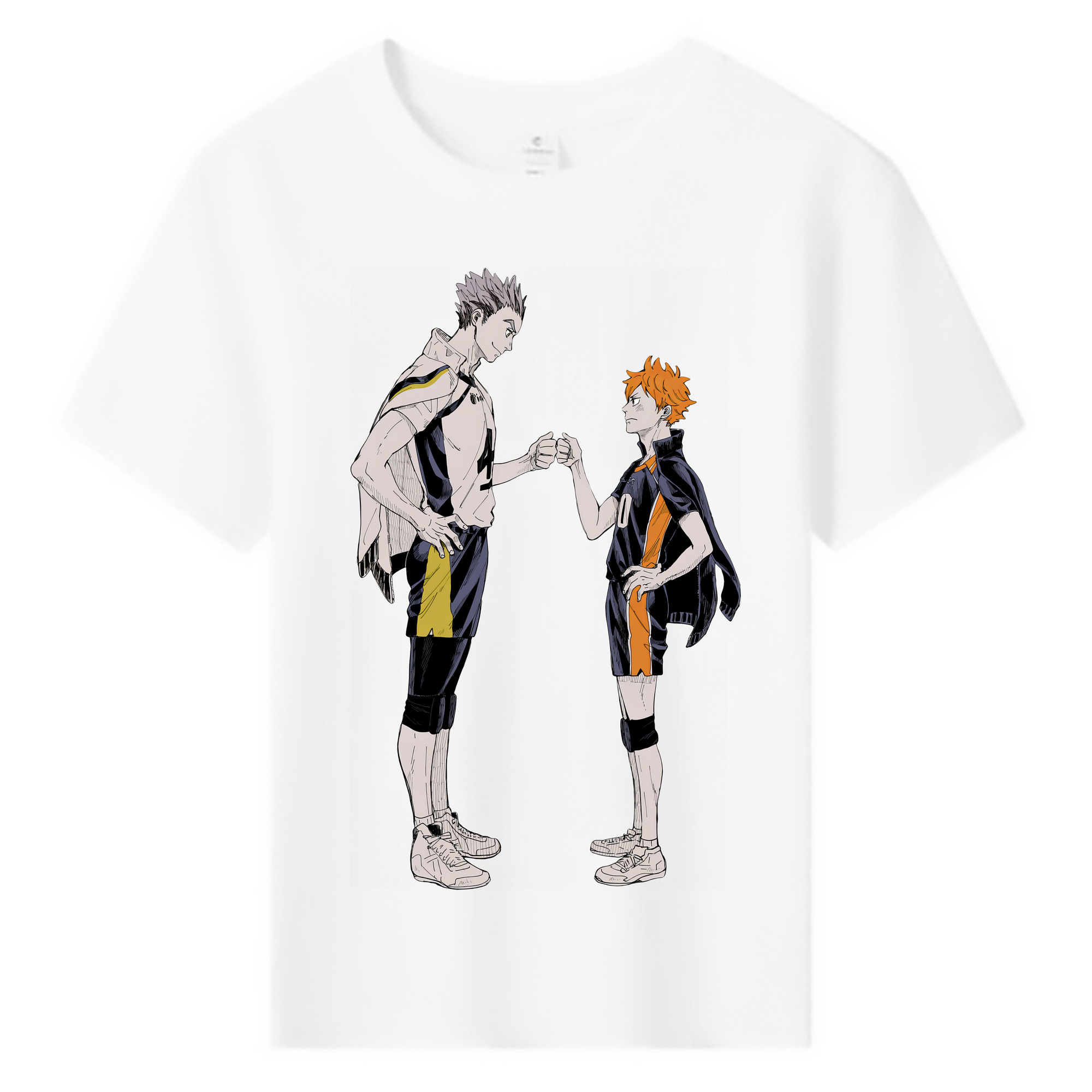 （画像用） ハイキュー!! Haikyu!! 綿100％キッズTシャツ（フロントプリント）