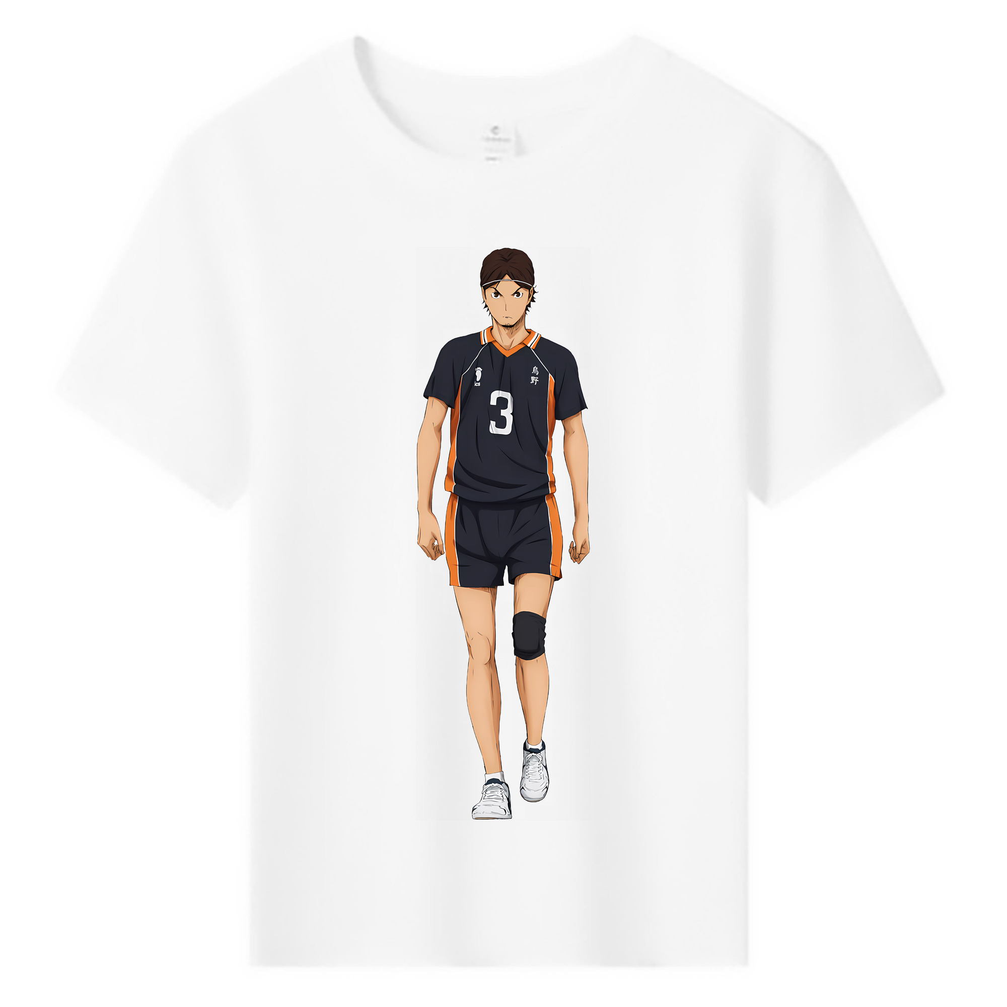 （画像用） ハイキュー!! Haikyu!! 綿100％キッズTシャツ（フロントプリント）