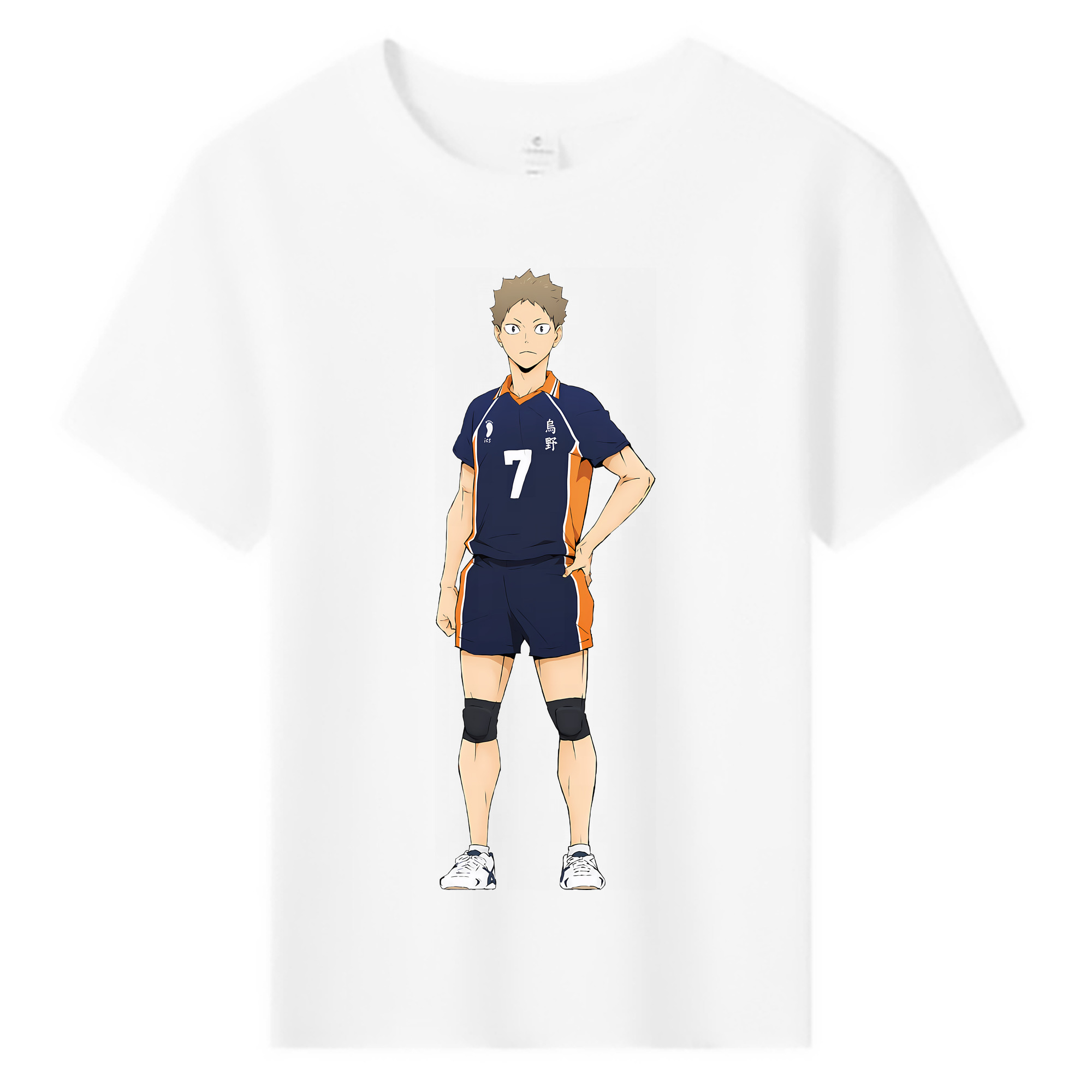 （画像用） ハイキュー!! Haikyu!! 綿100％キッズTシャツ（フロントプリント）