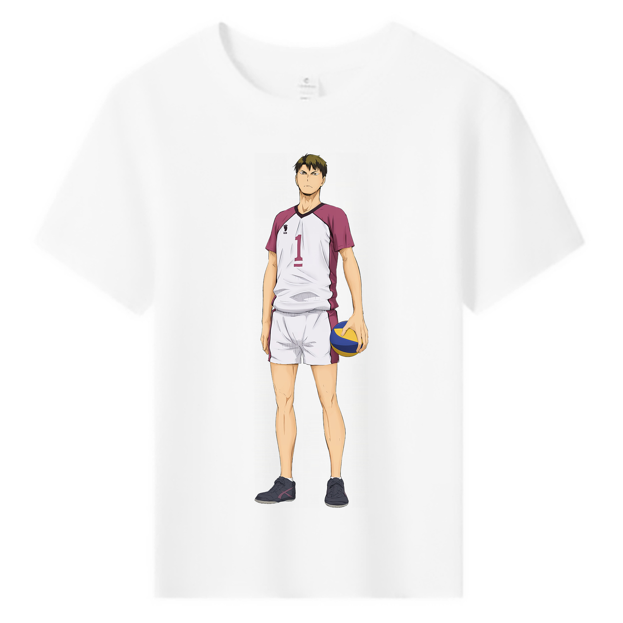 （画像用） ハイキュー!! Haikyu!! 綿100％キッズTシャツ（フロントプリント）