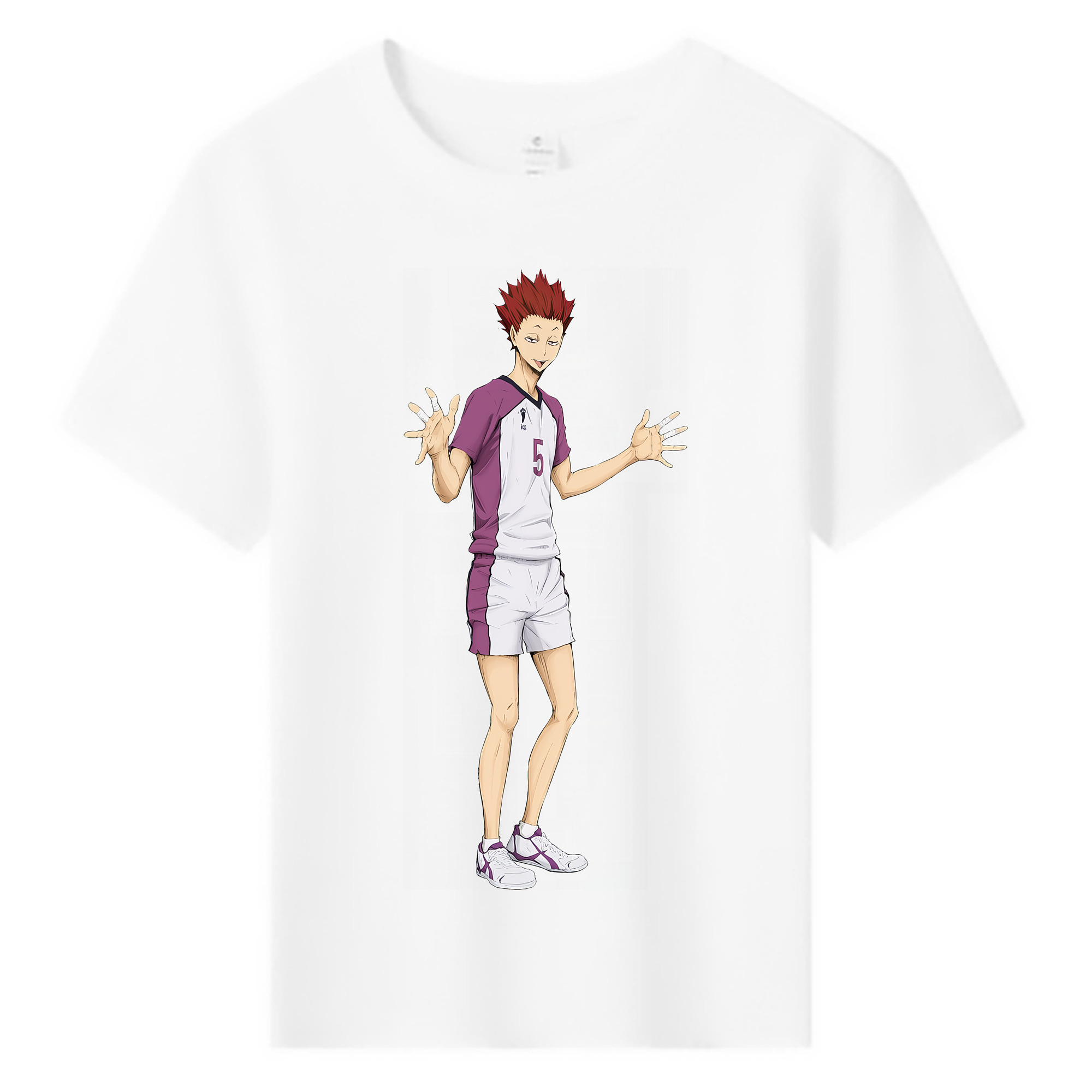 （画像用） ハイキュー!! Haikyu!! 綿100％キッズTシャツ（フロントプリント）