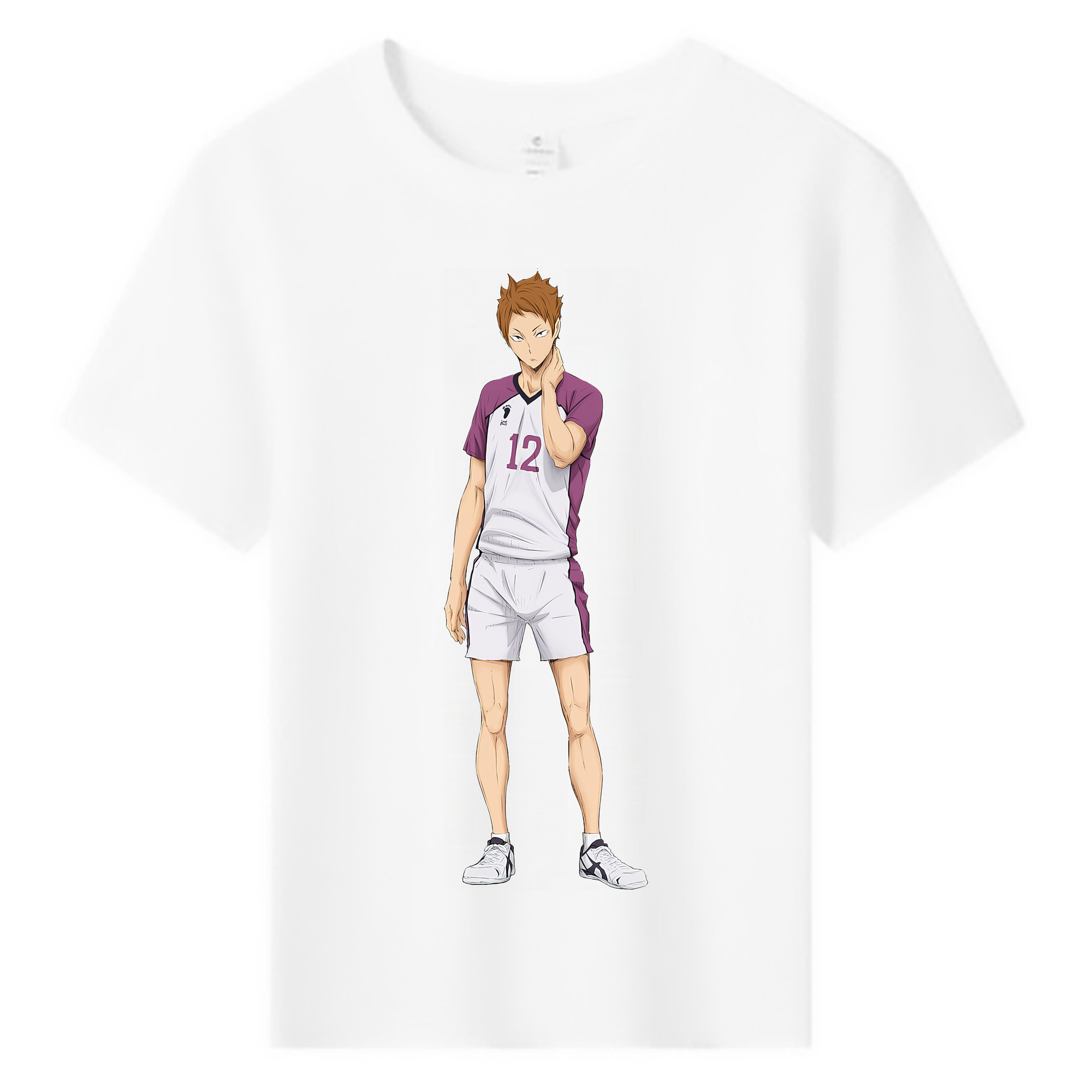 （画像用） ハイキュー!! Haikyu!! 綿100％キッズTシャツ（フロントプリント）