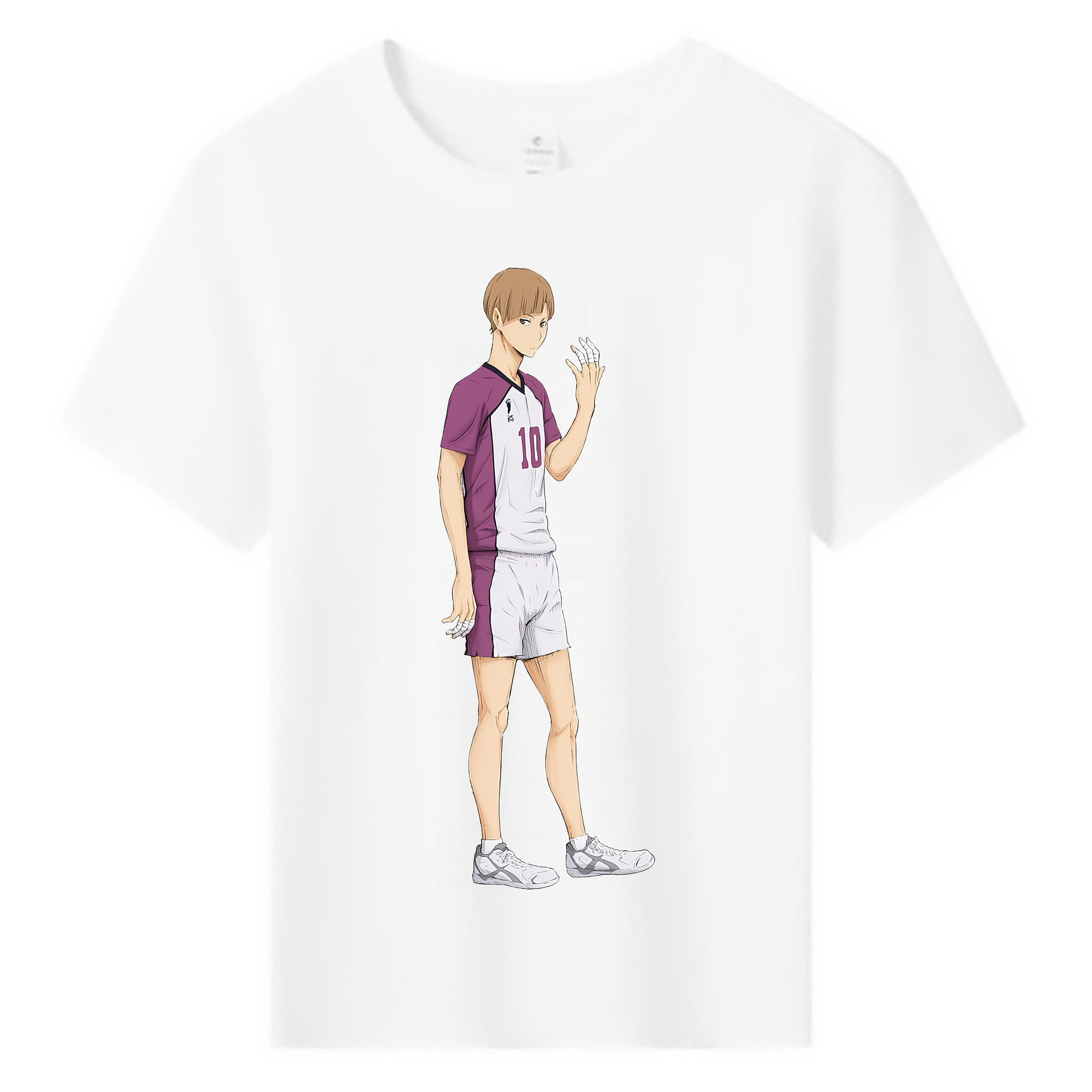 （画像用） ハイキュー!! Haikyu!! 綿100％キッズTシャツ（フロントプリント）