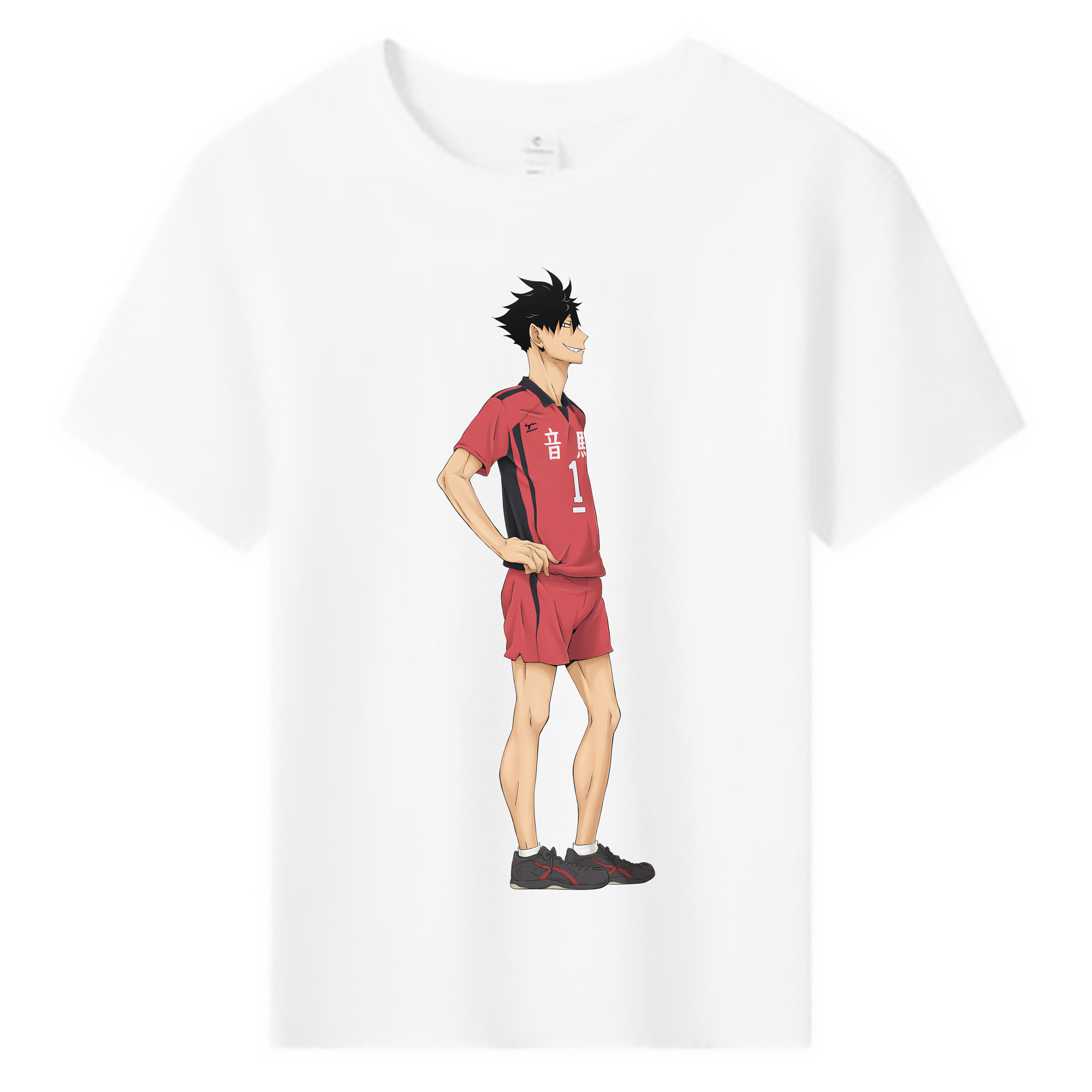 （画像用） ハイキュー!! Haikyu!! 綿100％キッズTシャツ（フロントプリント）