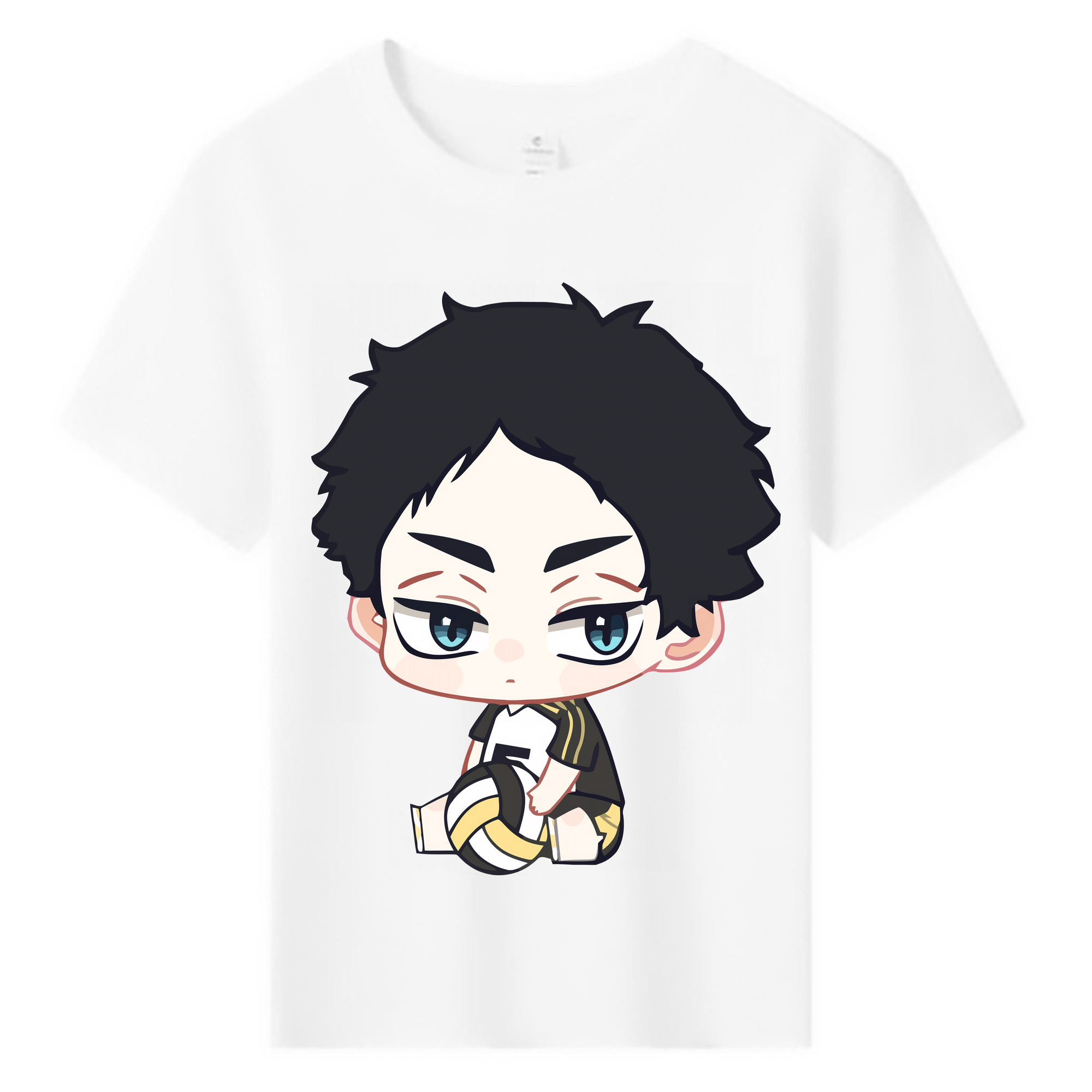 （画像用） ハイキュー!! Haikyu!! 綿100％キッズTシャツ（フロントプリント）