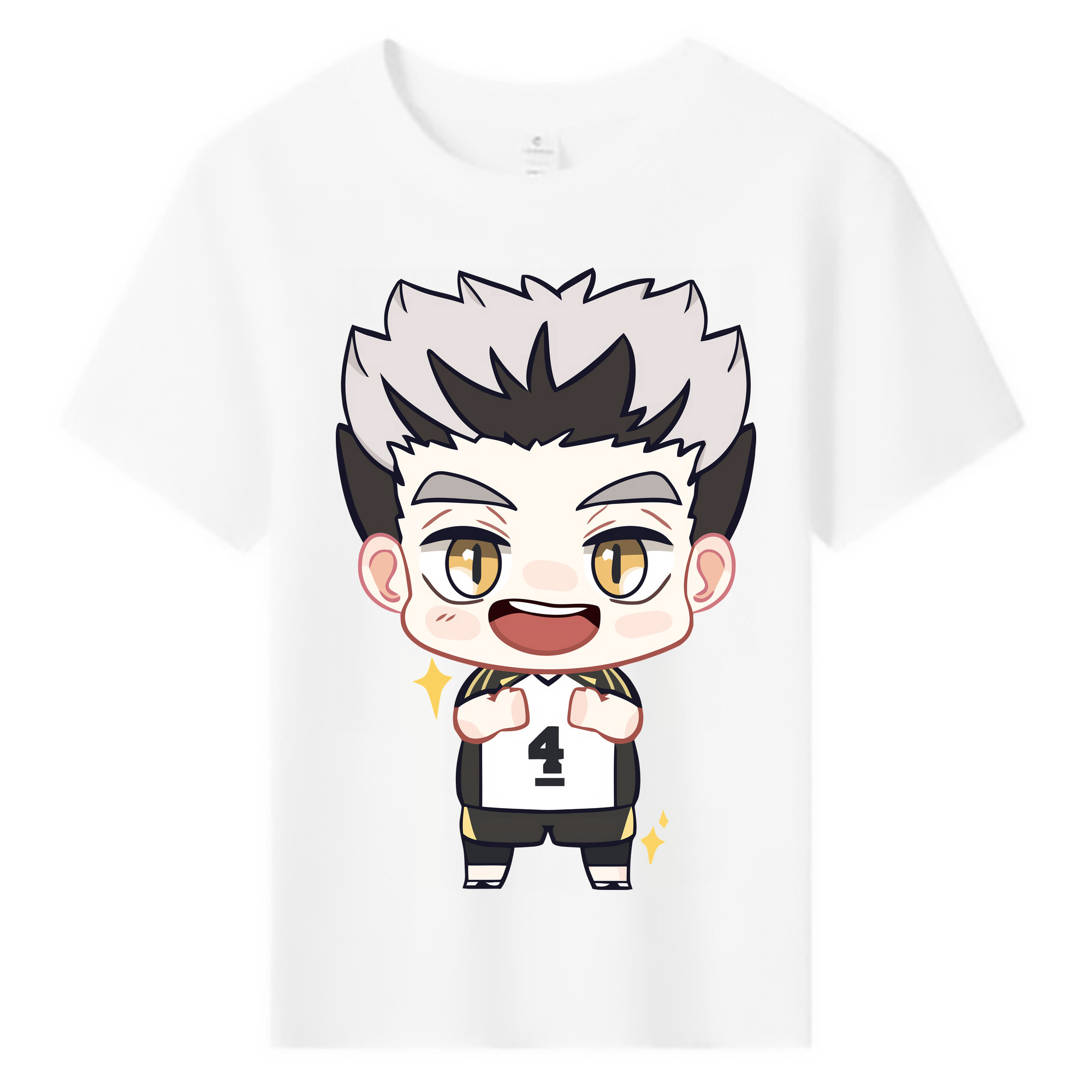 （画像用） ハイキュー!! Haikyu!! 綿100％キッズTシャツ（フロントプリント）