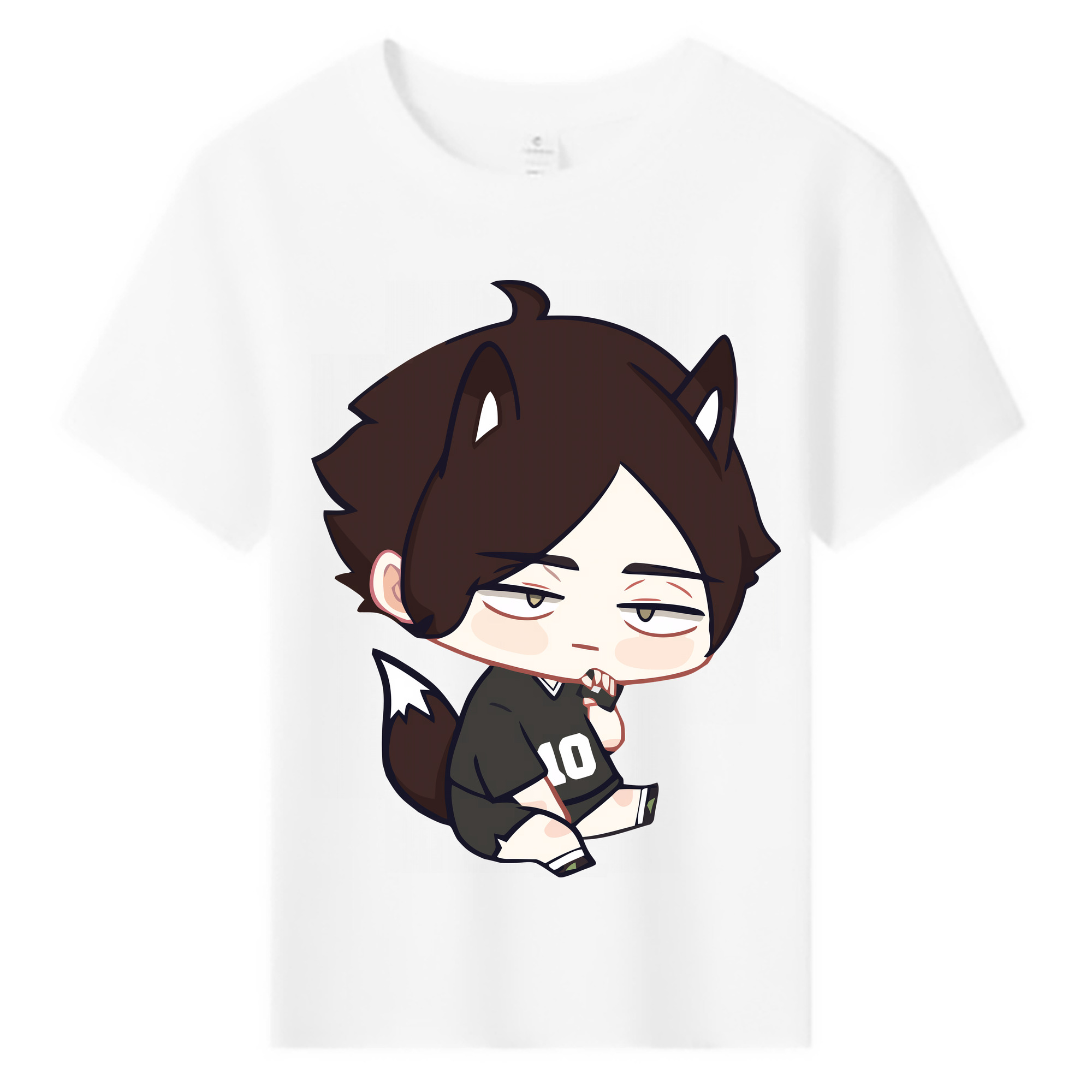 （画像用） ハイキュー!! Haikyu!! 綿100％キッズTシャツ（フロントプリント）