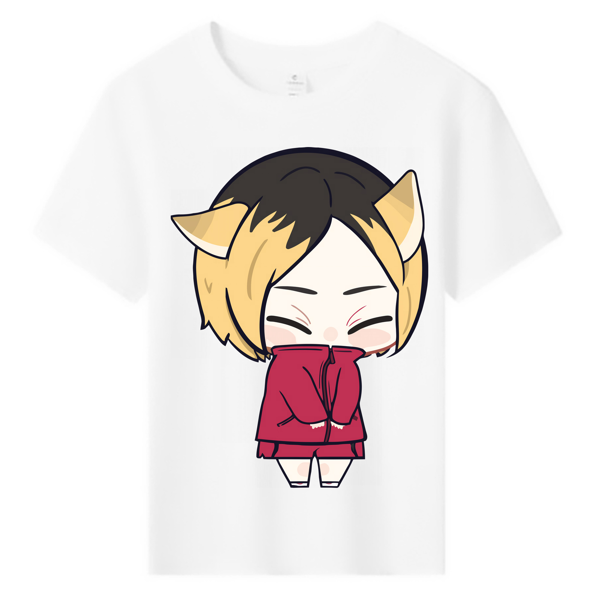 （画像用） ハイキュー!! Haikyu!! 綿100％キッズTシャツ（フロントプリント）