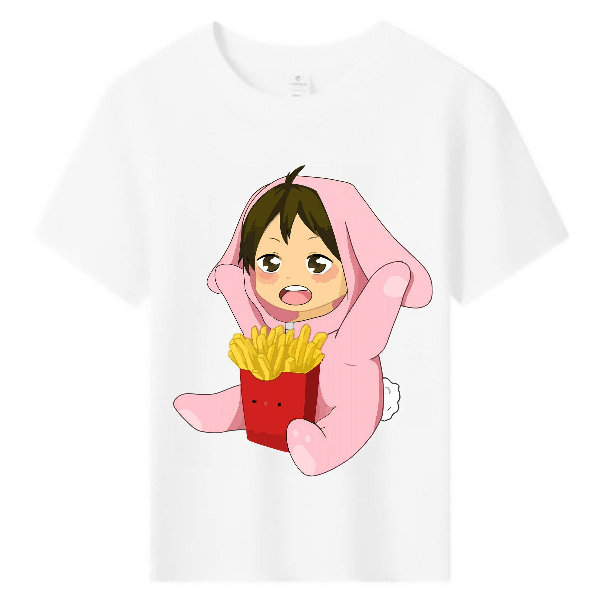 （画像用） ハイキュー!! Haikyu!! 綿100％キッズTシャツ（フロントプリント）