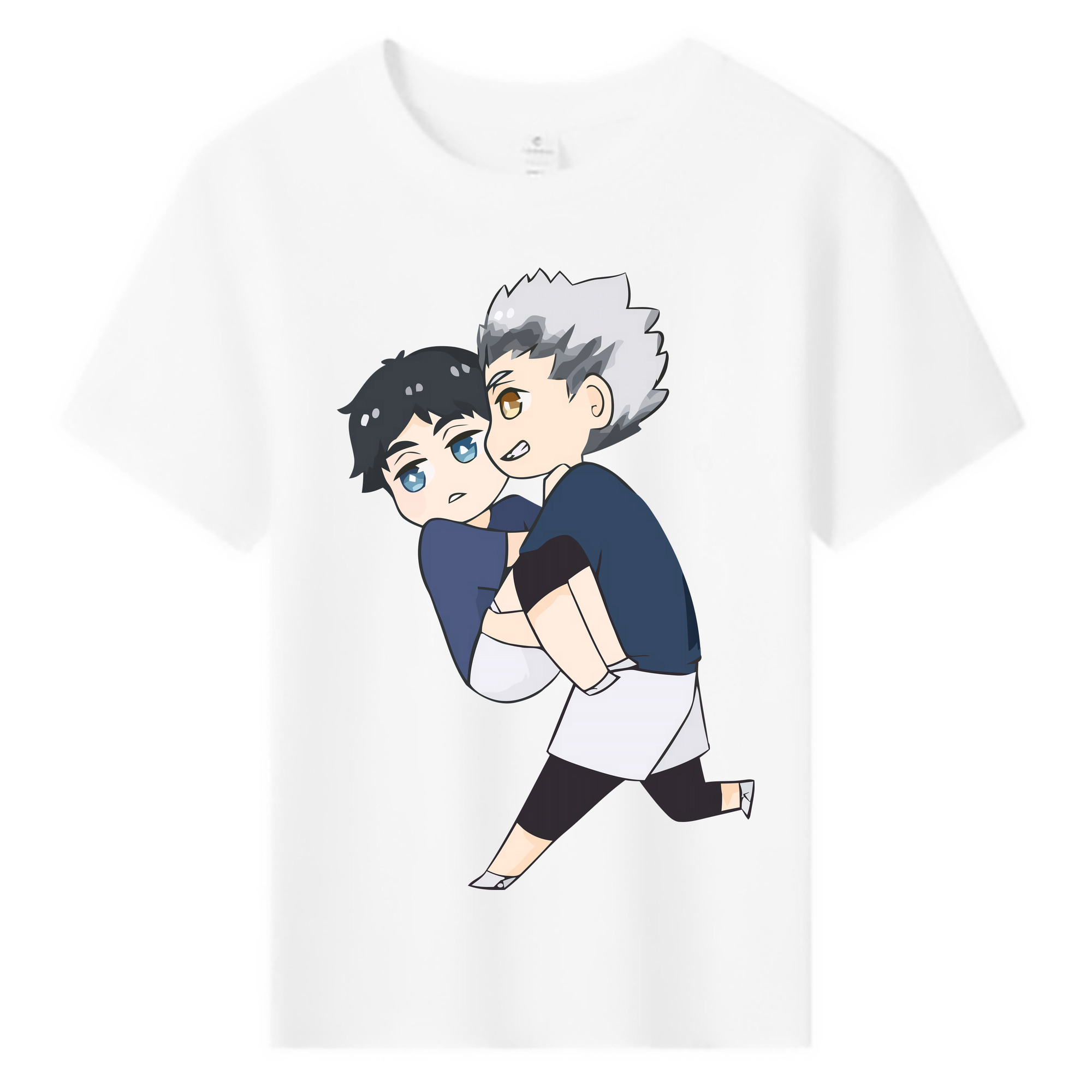 （画像用） ハイキュー!! Haikyu!! 綿100％キッズTシャツ（フロントプリント）