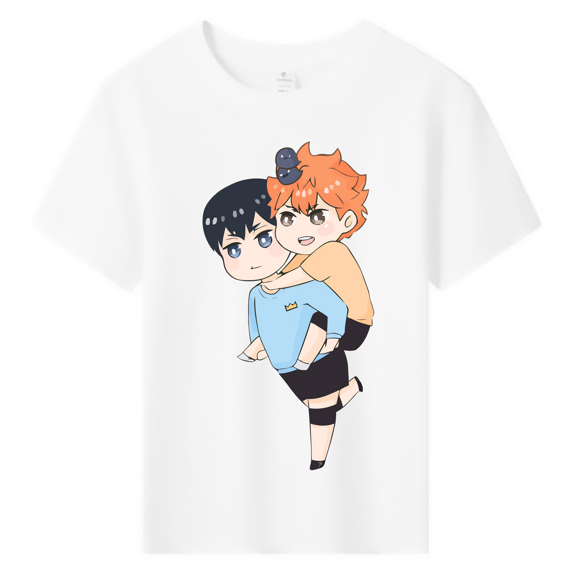 （画像用） ハイキュー!! Haikyu!! 綿100％キッズTシャツ（フロントプリント）