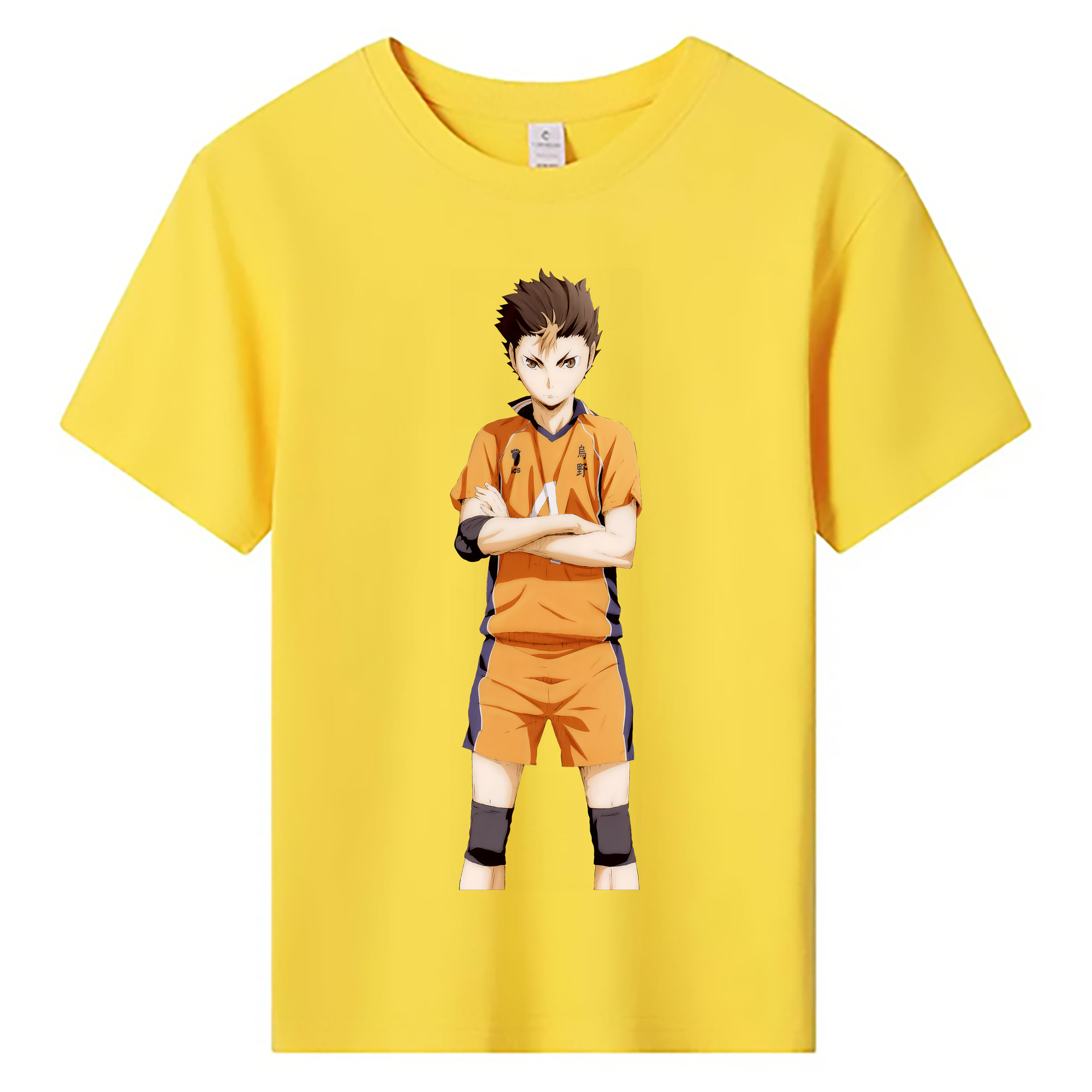 （画像用） ハイキュー!! Haikyu!! 綿100％キッズTシャツ（フロントプリント）