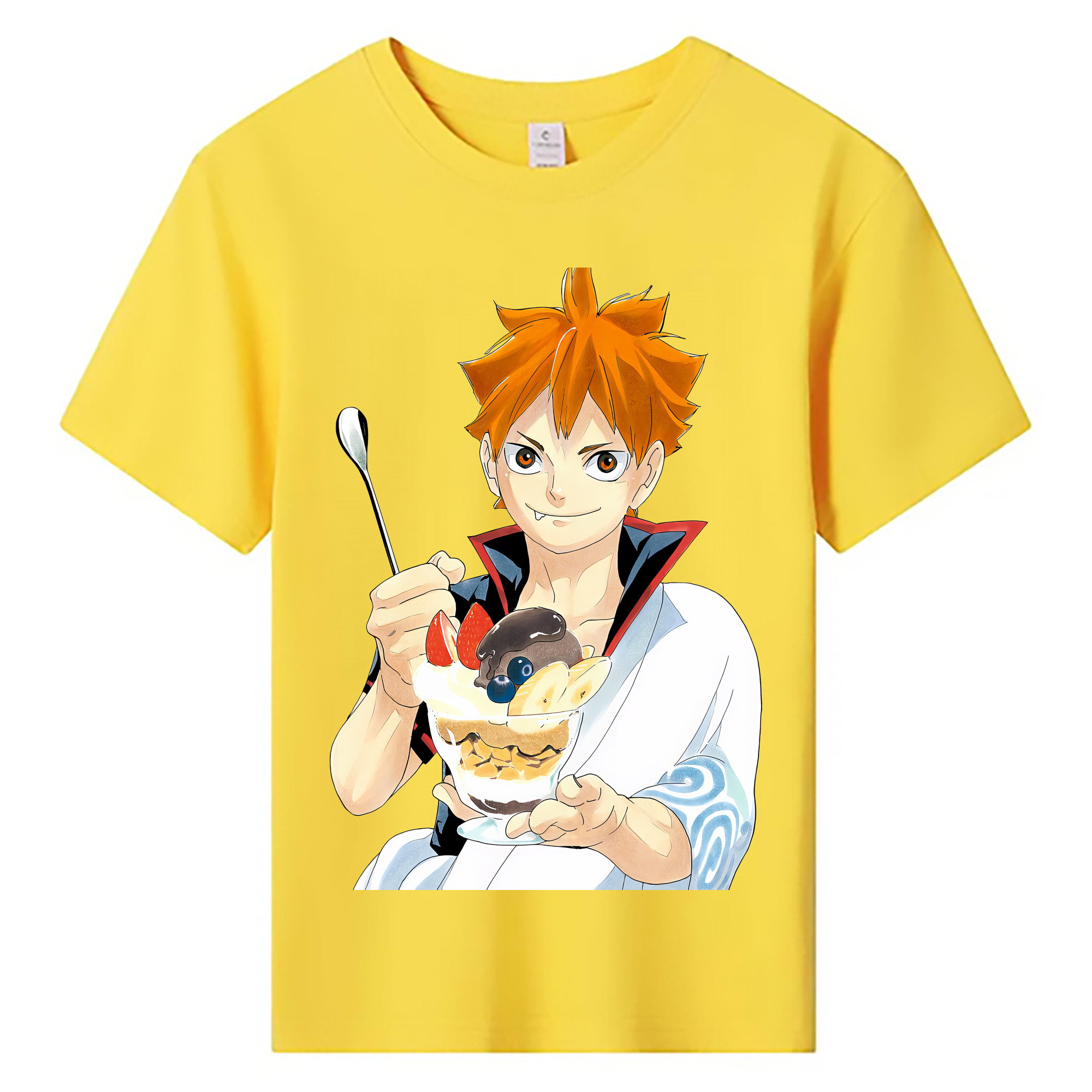 （画像用） ハイキュー!! Haikyu!! 綿100％キッズTシャツ（フロントプリント）