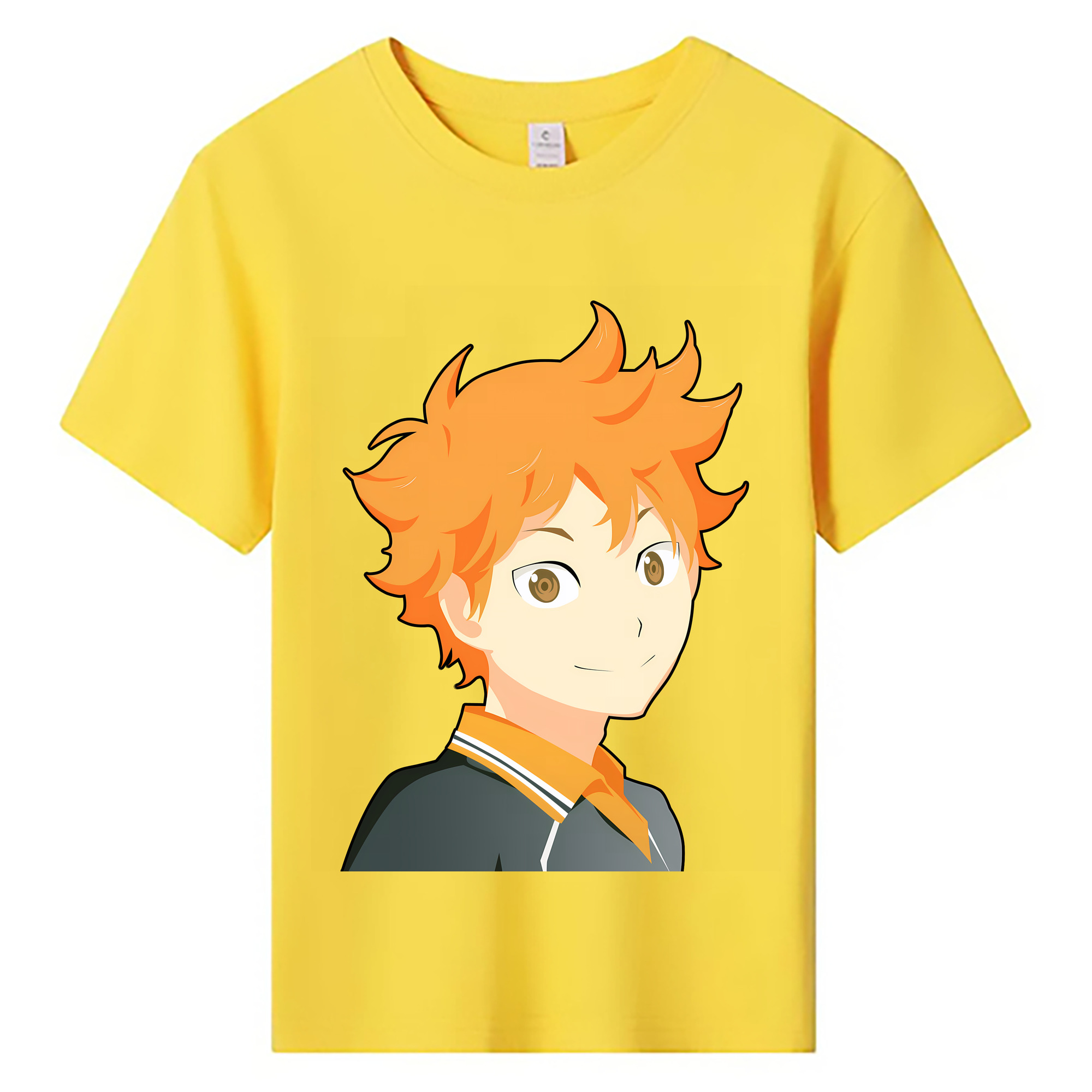 （画像用） ハイキュー!! Haikyu!! 綿100％キッズTシャツ（フロントプリント）