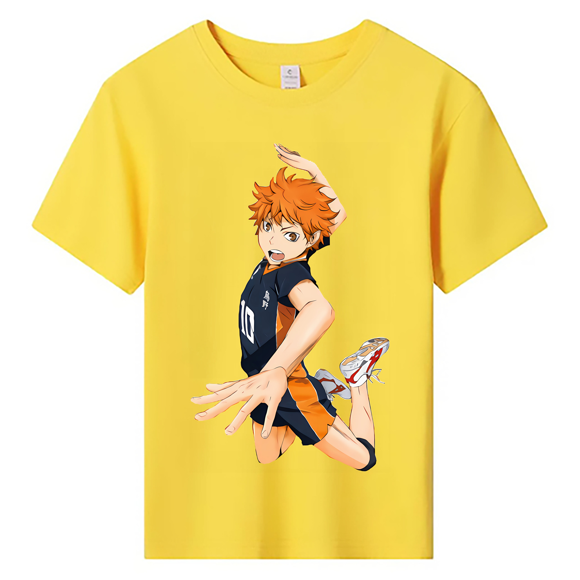 （画像用） ハイキュー!! Haikyu!! 綿100％キッズTシャツ（フロントプリント）