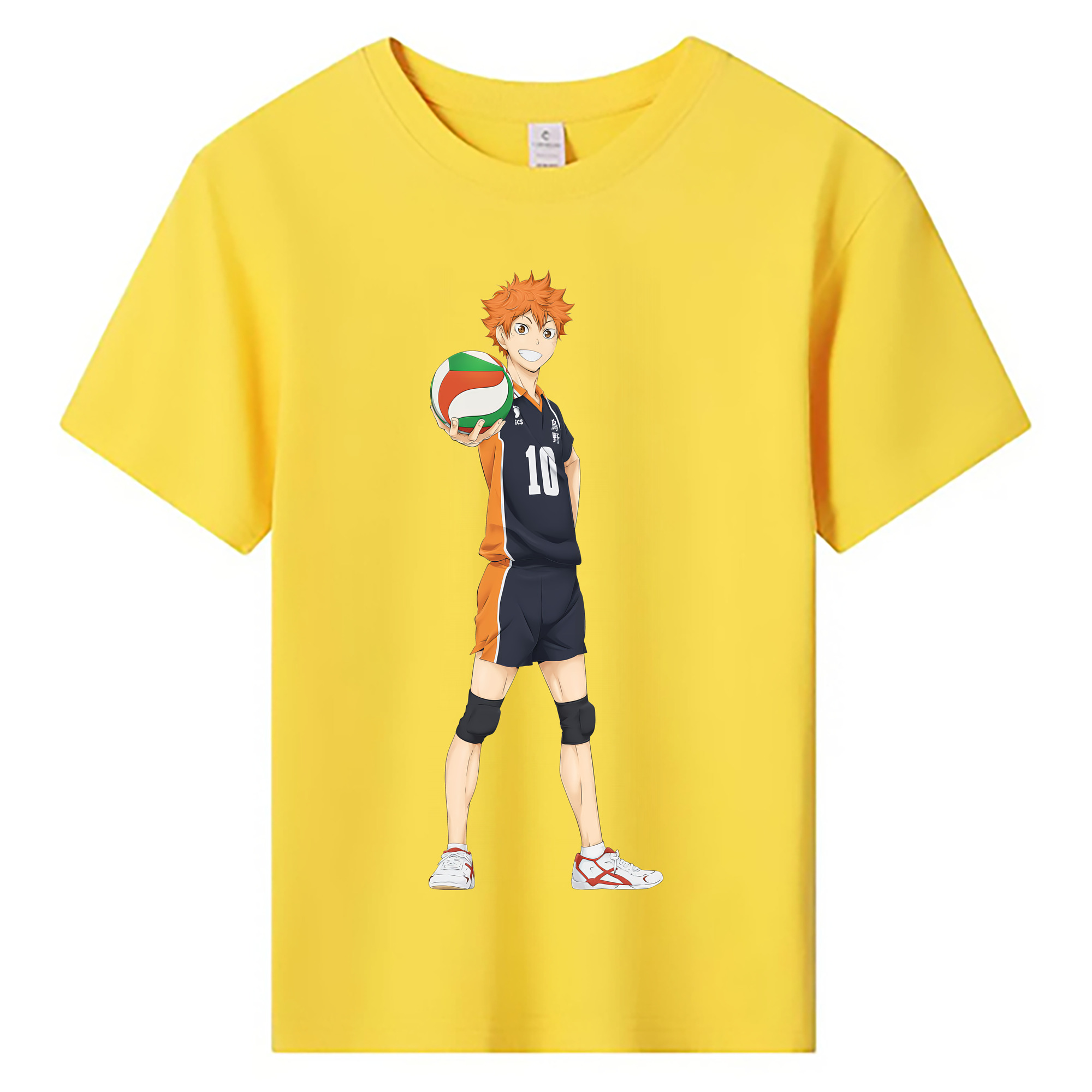 （画像用） ハイキュー!! Haikyu!! 綿100％キッズTシャツ（フロントプリント）