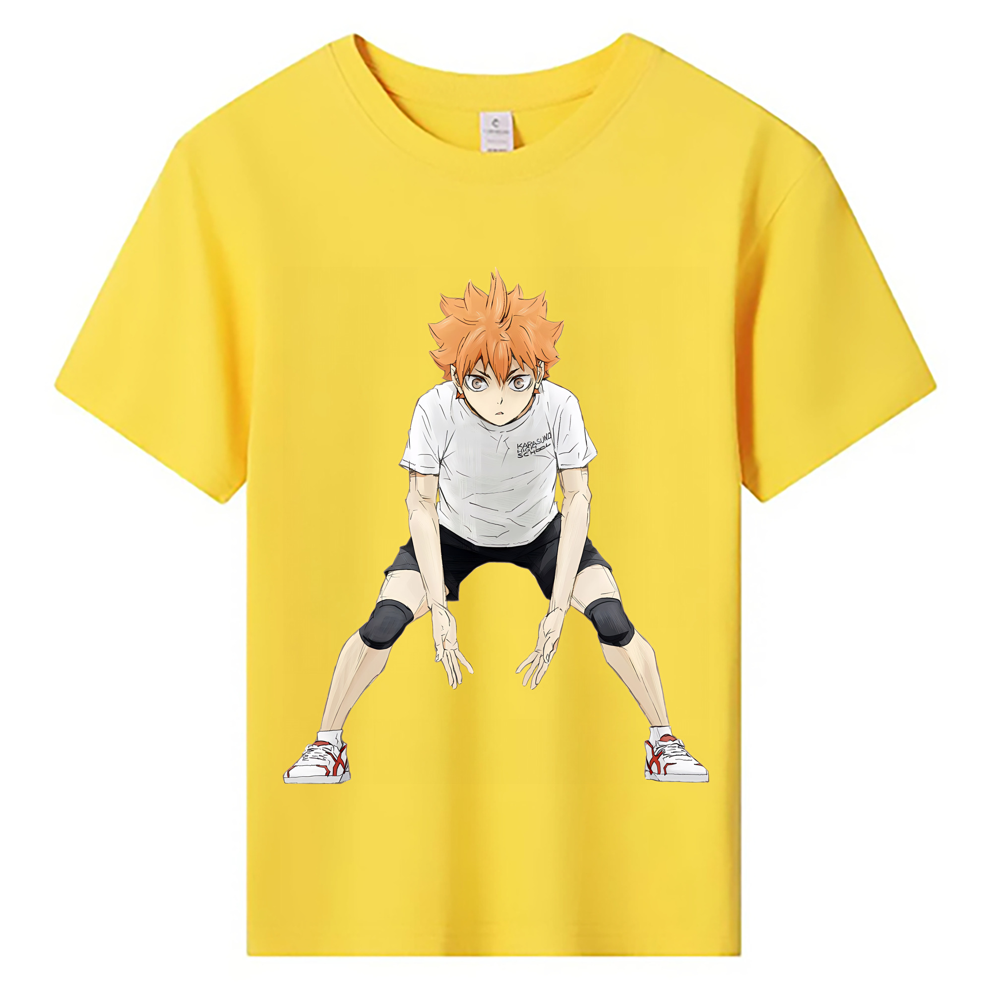 （画像用） ハイキュー!! Haikyu!! 綿100％キッズTシャツ（フロントプリント）