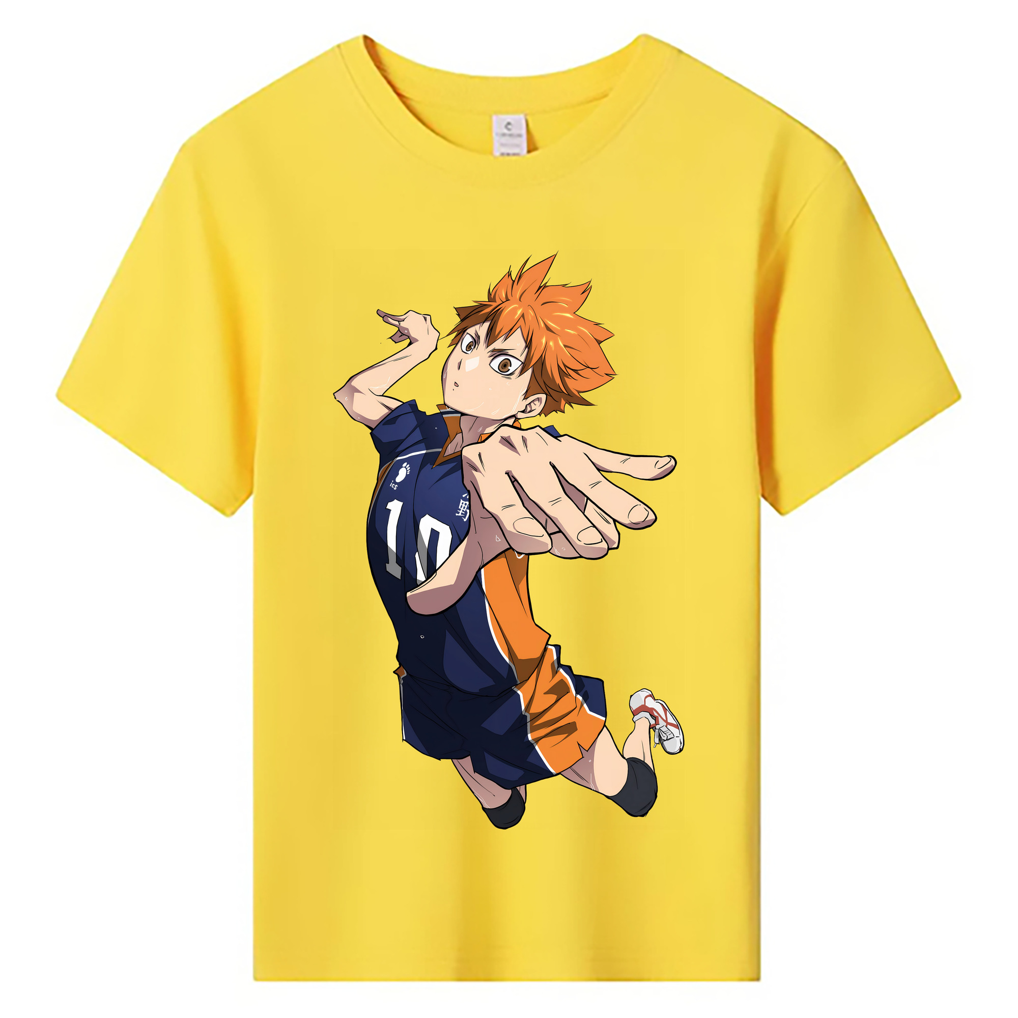 （画像用） ハイキュー!! Haikyu!! 綿100％キッズTシャツ（フロントプリント）