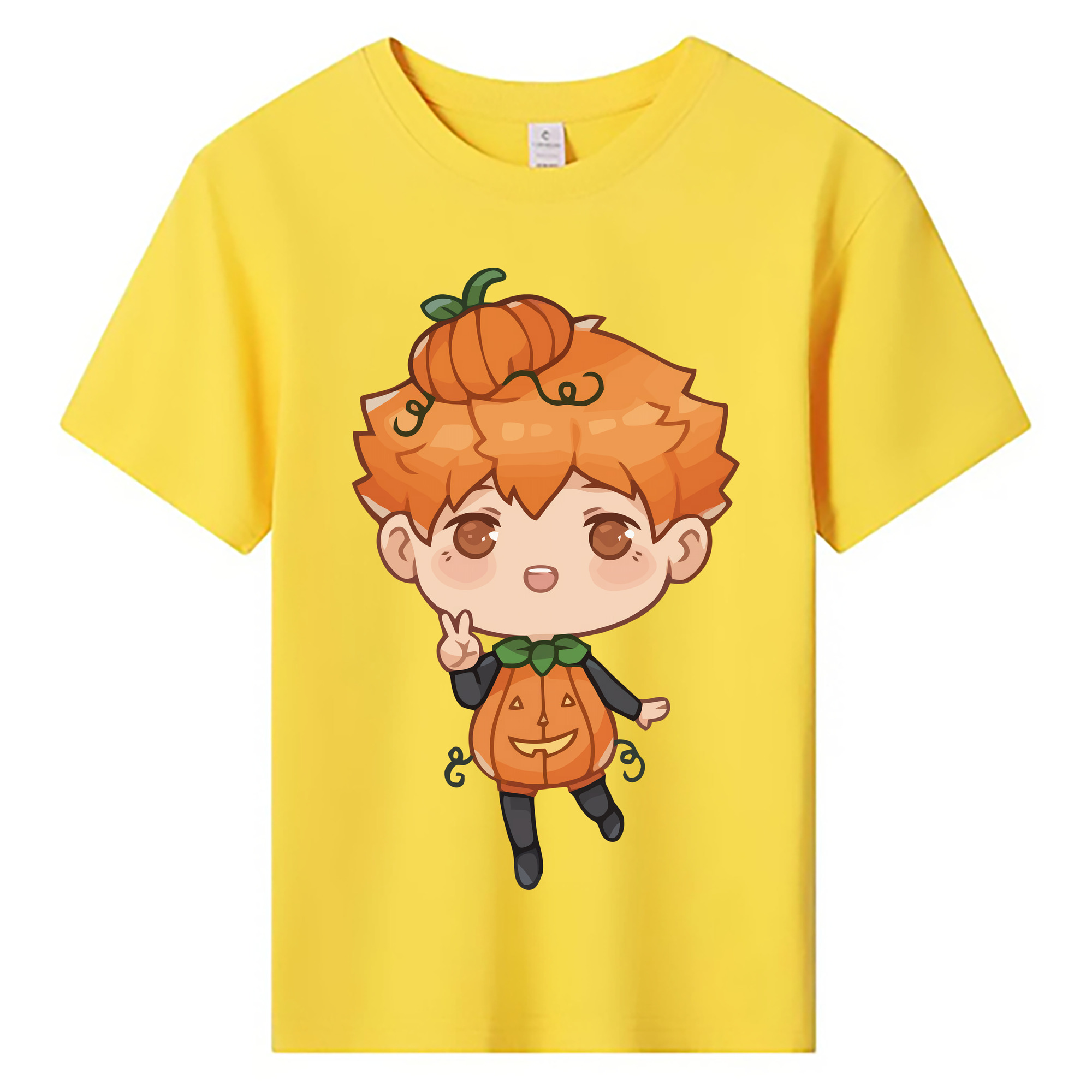 （画像用） ハイキュー!! Haikyu!! 綿100％キッズTシャツ（フロントプリント）