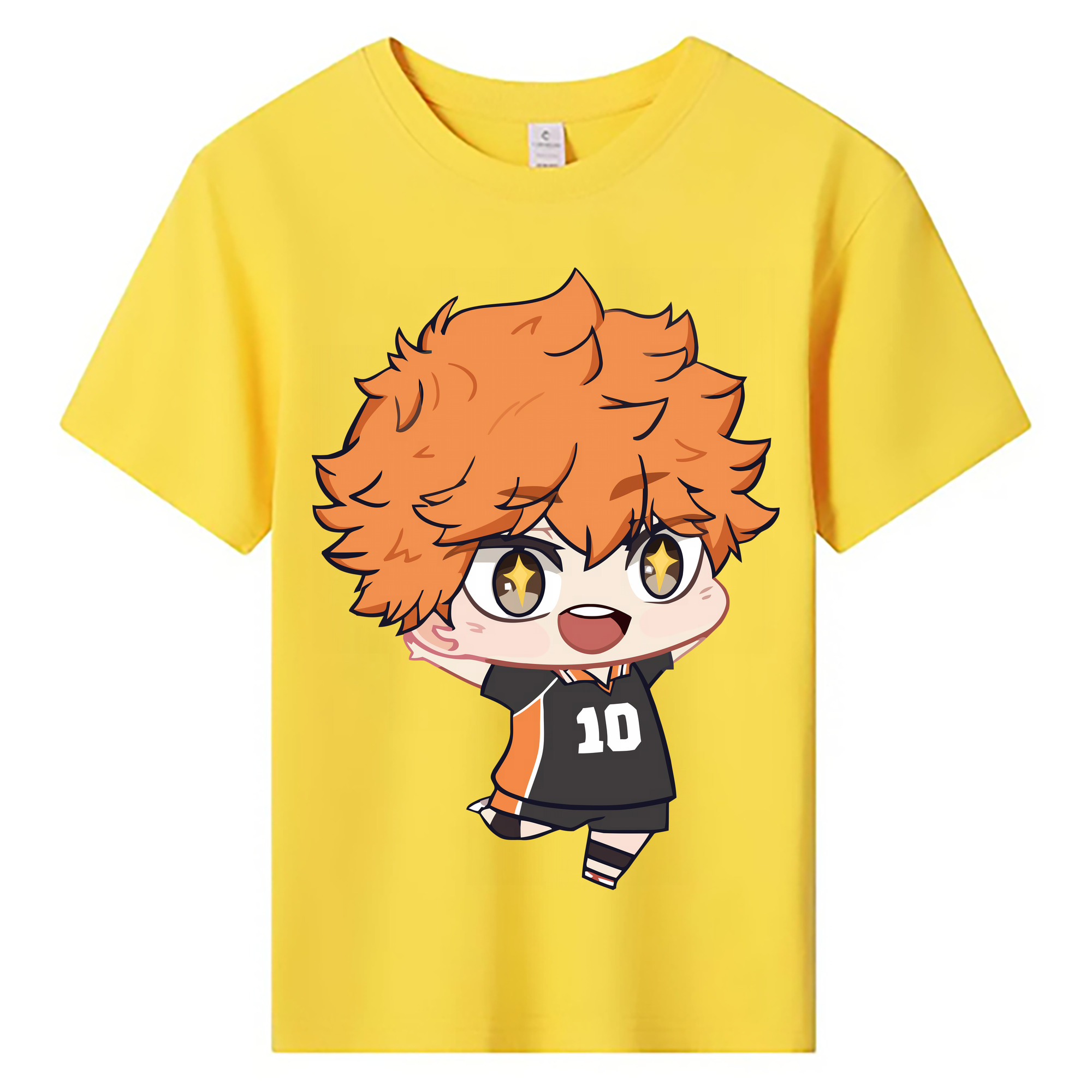 （画像用） ハイキュー!! Haikyu!! 綿100％キッズTシャツ（フロントプリント）