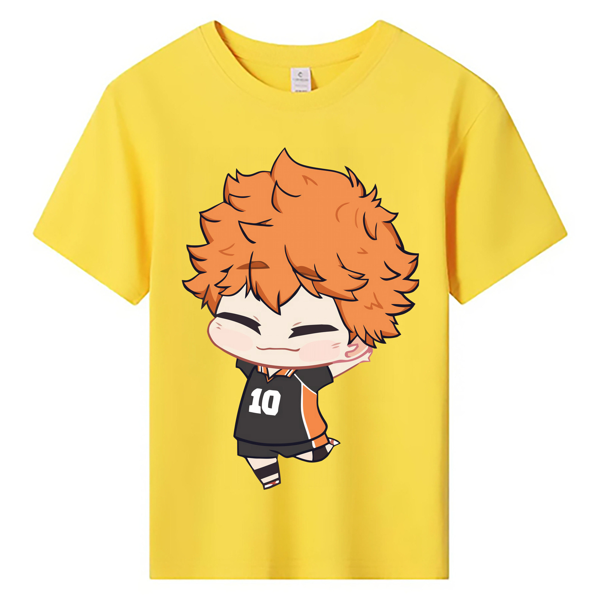 （画像用） ハイキュー!! Haikyu!! 綿100％キッズTシャツ（フロントプリント）