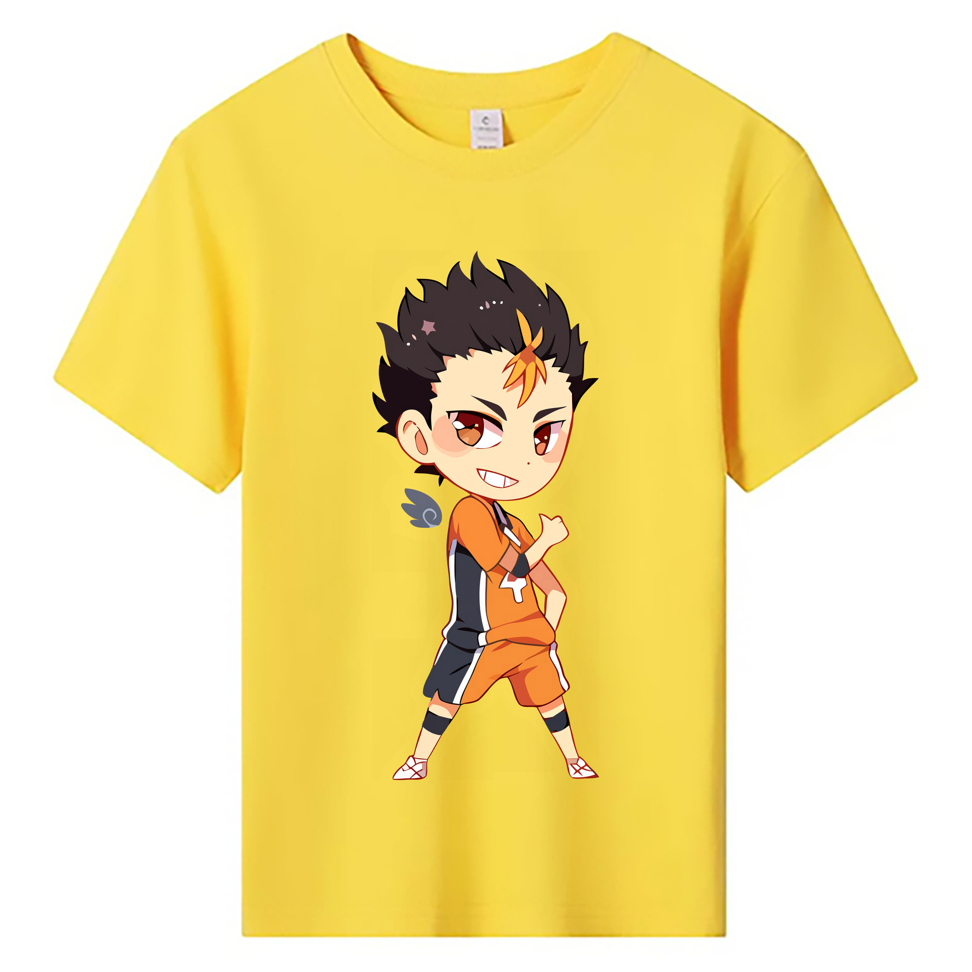 （画像用） ハイキュー!! Haikyu!! 綿100％キッズTシャツ（フロントプリント）