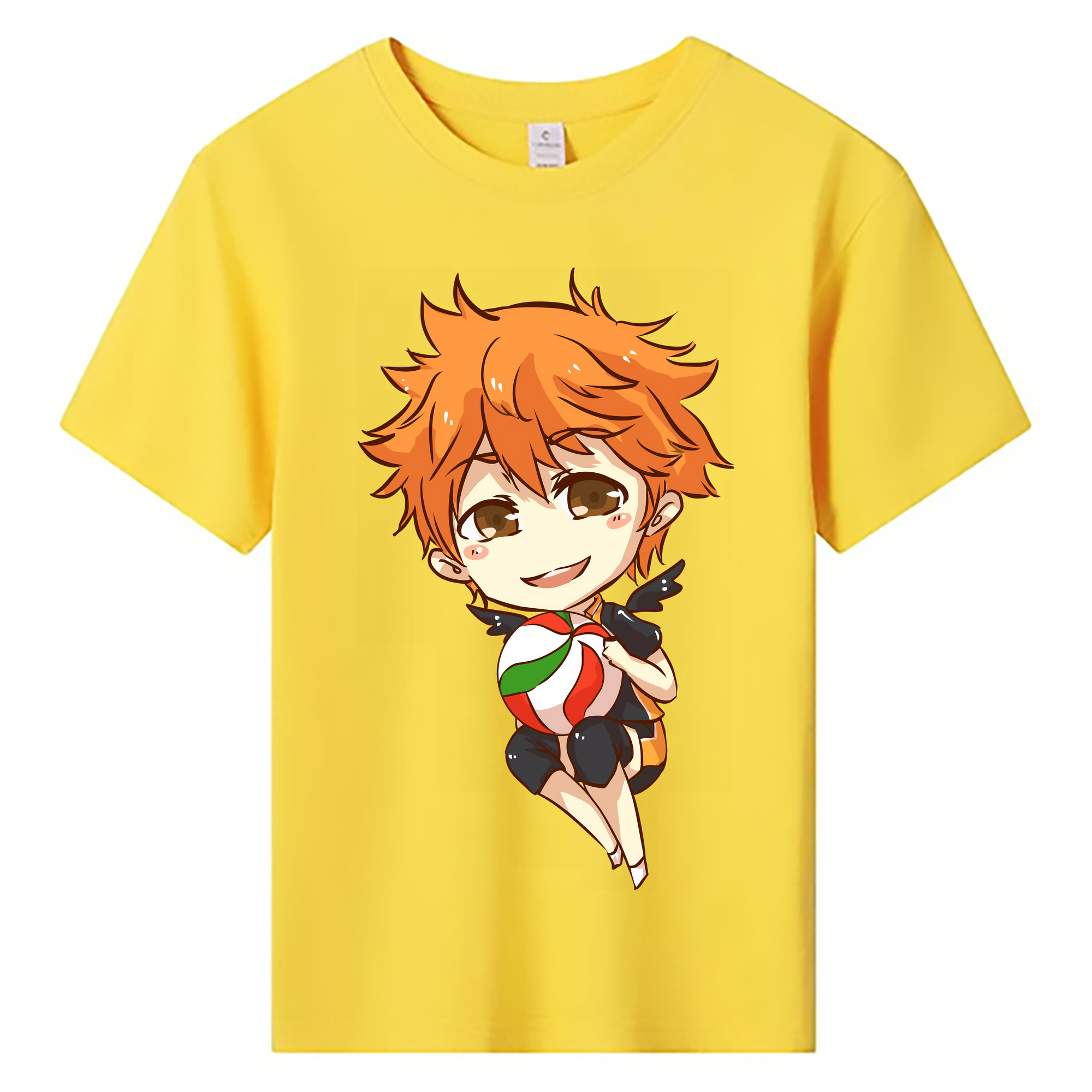 （画像用） ハイキュー!! Haikyu!! 綿100％キッズTシャツ（フロントプリント）