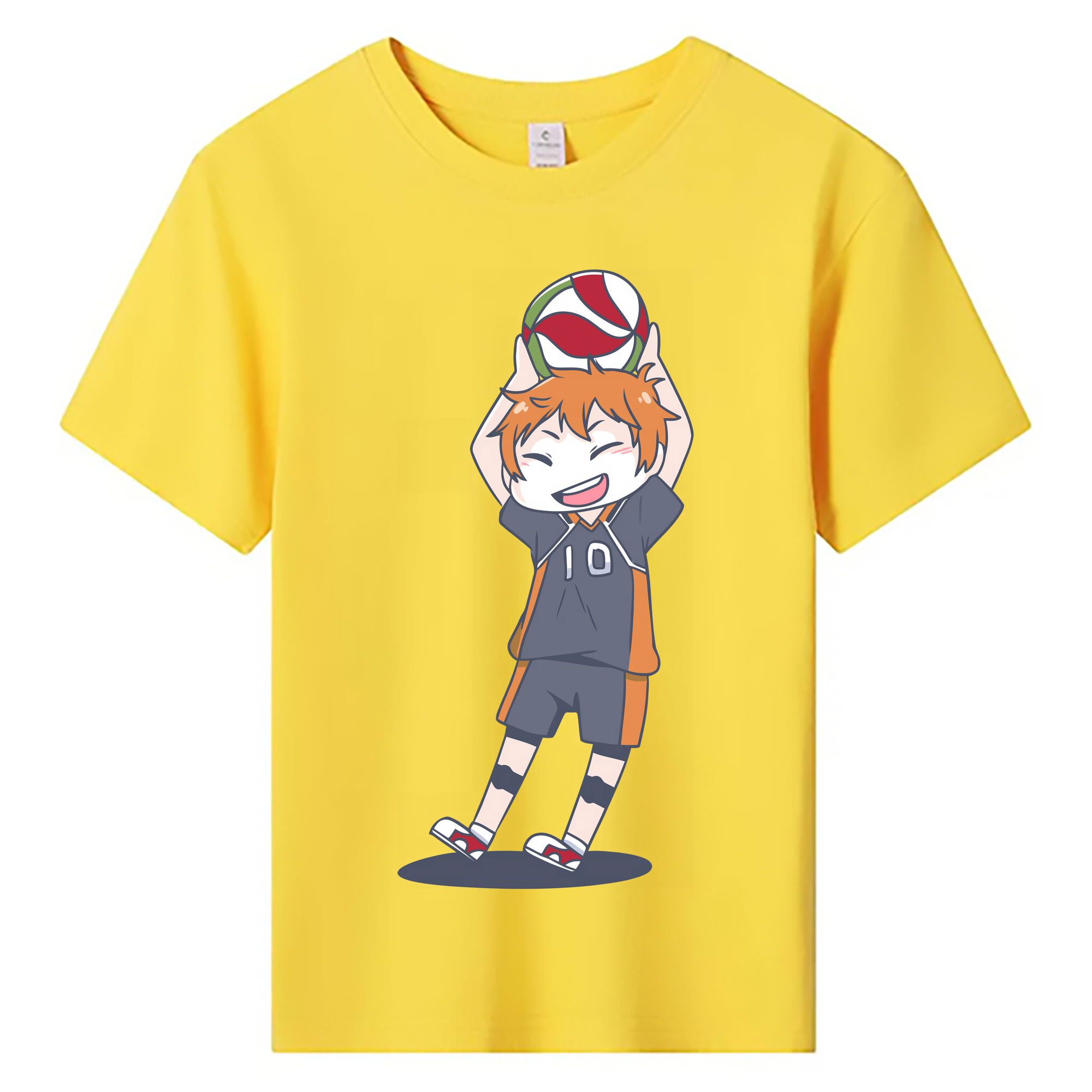 （画像用） ハイキュー!! Haikyu!! 綿100％キッズTシャツ（フロントプリント）