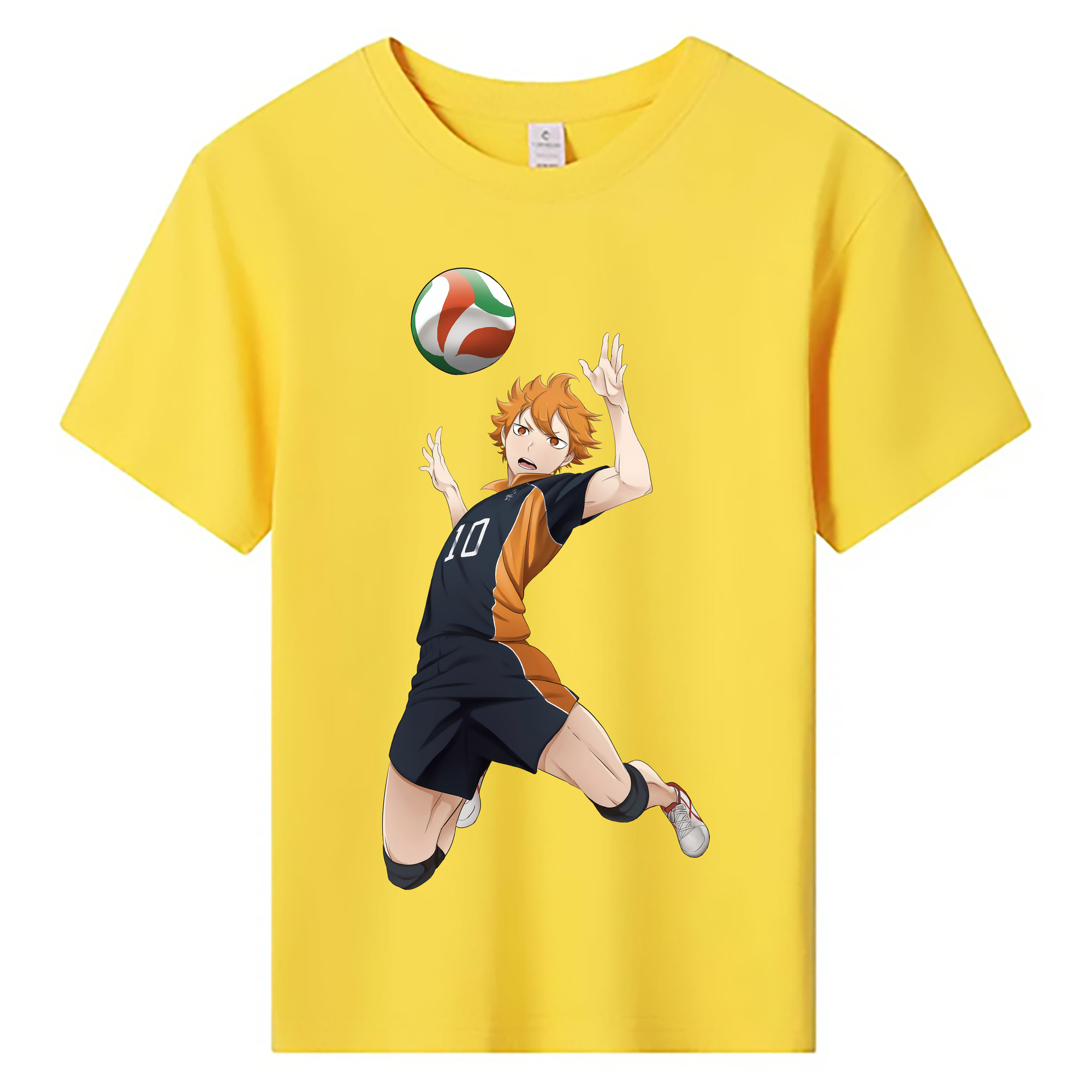 （画像用） ハイキュー!! Haikyu!! 綿100％キッズTシャツ（フロントプリント）