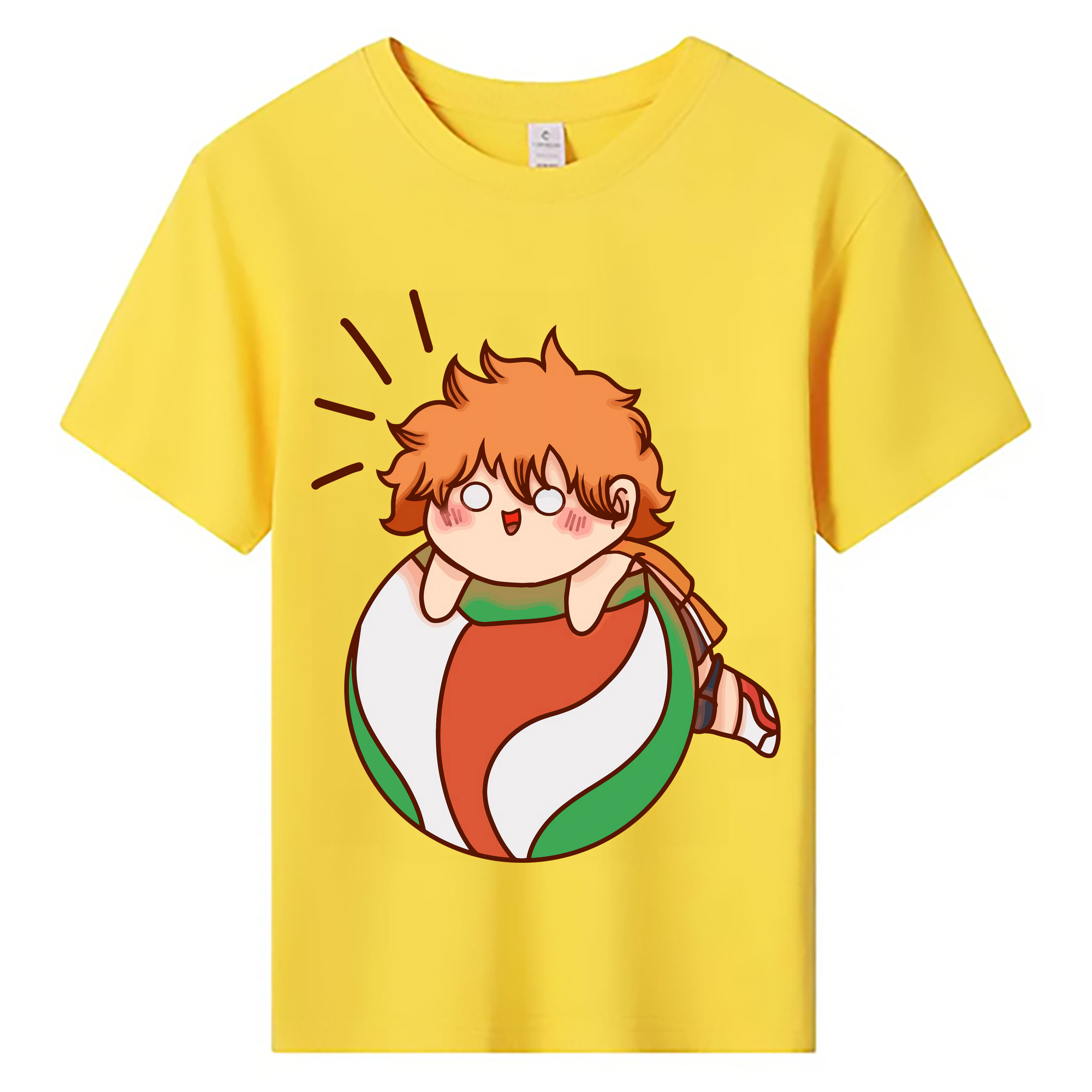 （画像用） ハイキュー!! Haikyu!! 綿100％キッズTシャツ（フロントプリント）